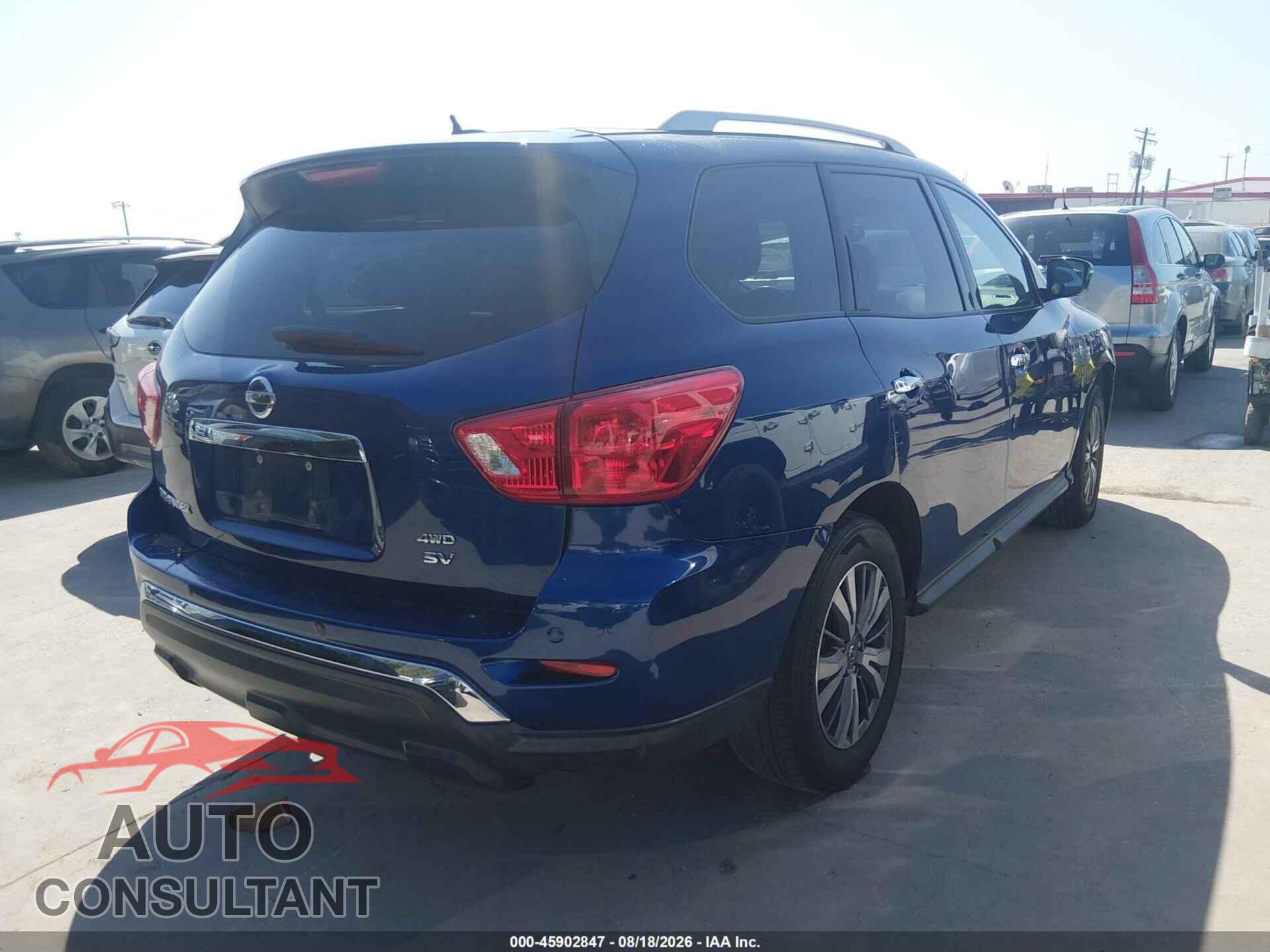 NISSAN PATHFINDER 2017 - 5N1DR2MMXHC627486