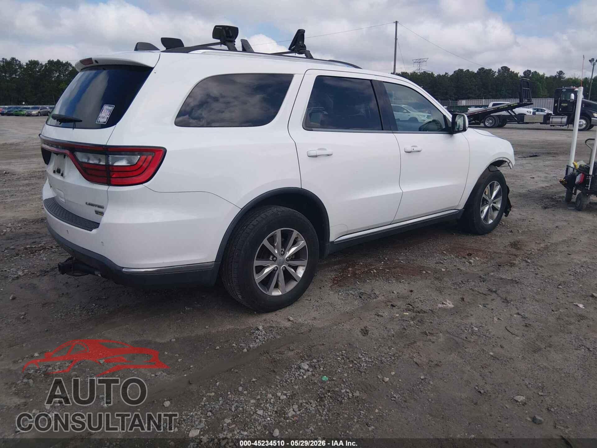 DODGE DURANGO 2015 - 1C4RDJDG8FC722820