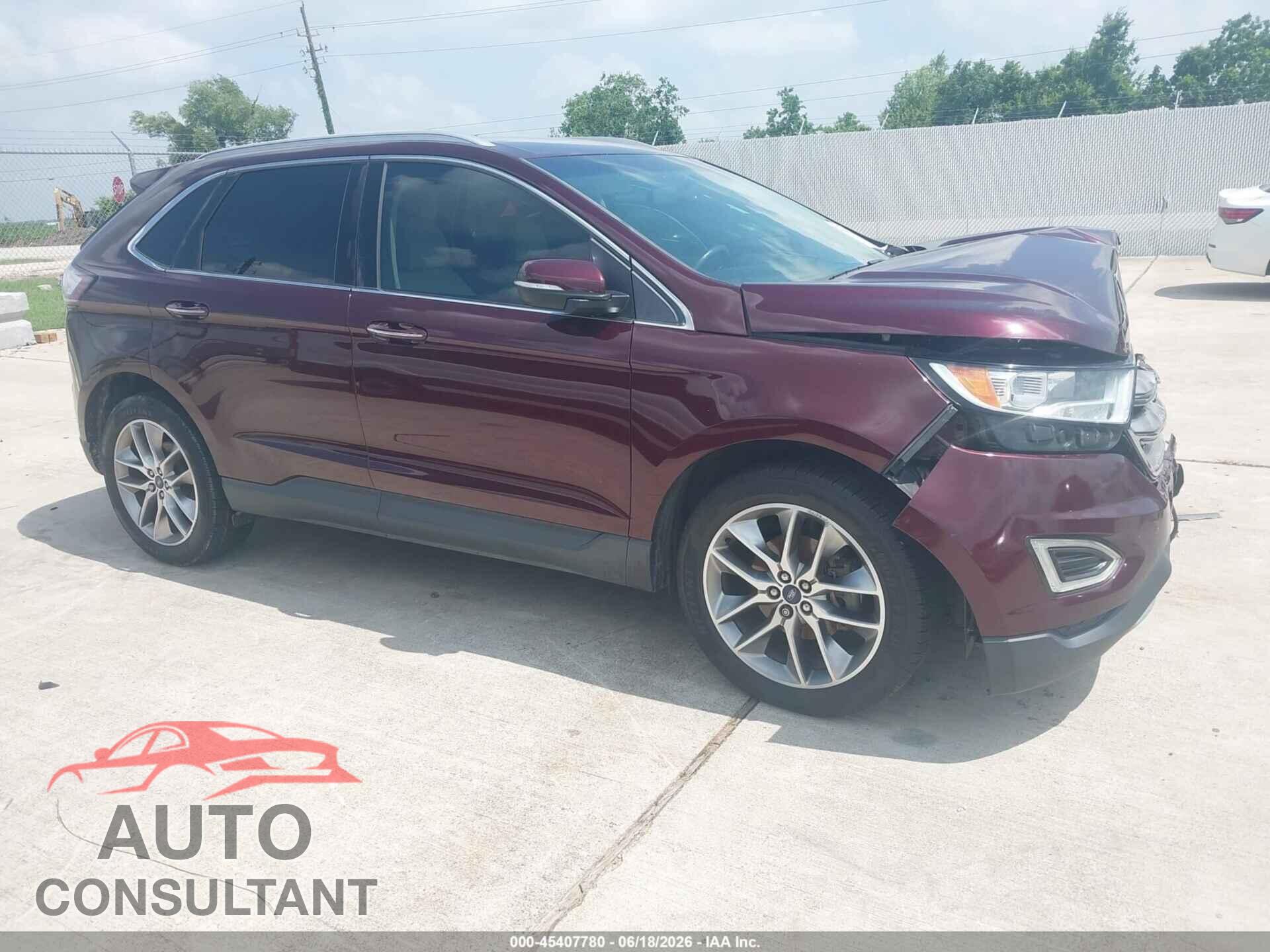 FORD EDGE 2017 - 2FMPK3K94HBC01346