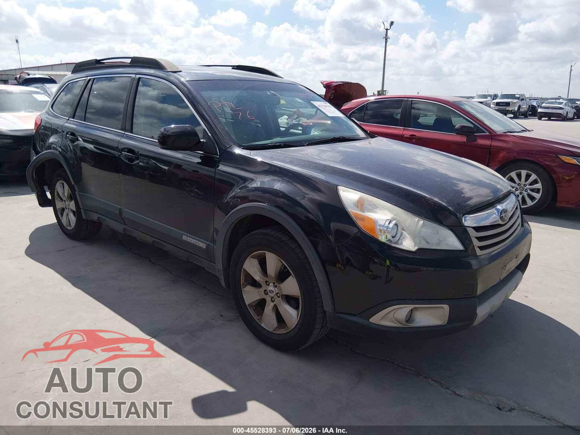 SUBARU OUTBACK 2012 - 4S4BRBLC7C3278151