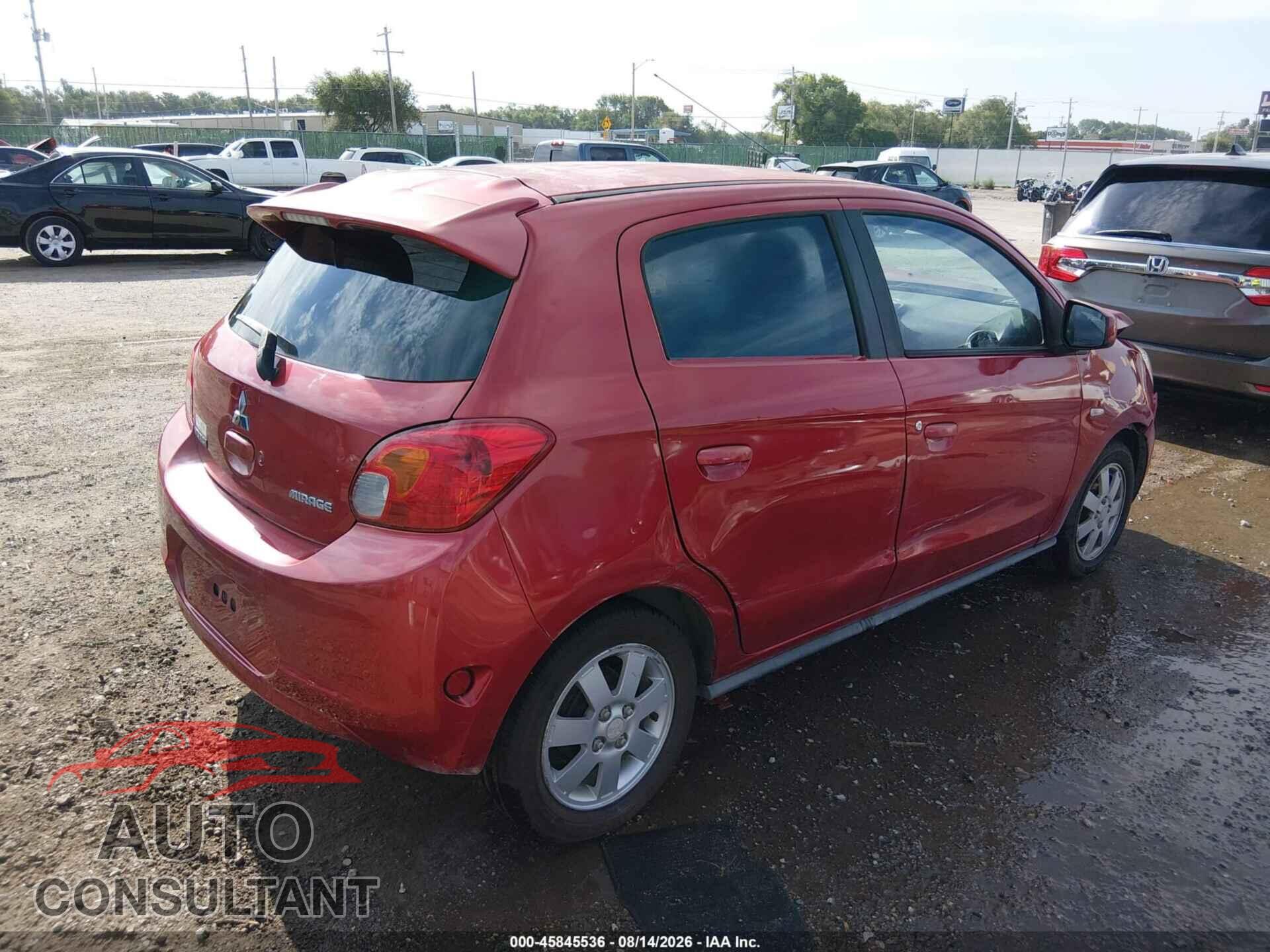 MITSUBISHI MIRAGE 2014 - ML32A4HJ1EH023843