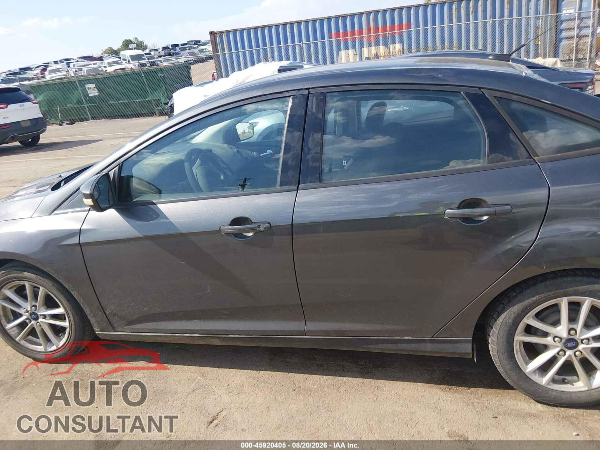 FORD FOCUS 2015 - 1FADP3F25FL263590