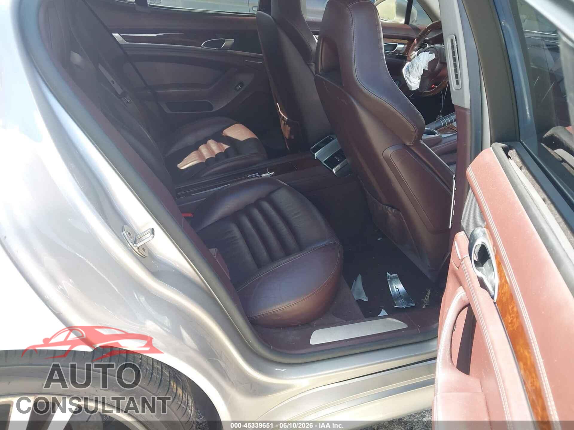 PORSCHE PANAMERA 2011 - WP0AB2A73BL062824