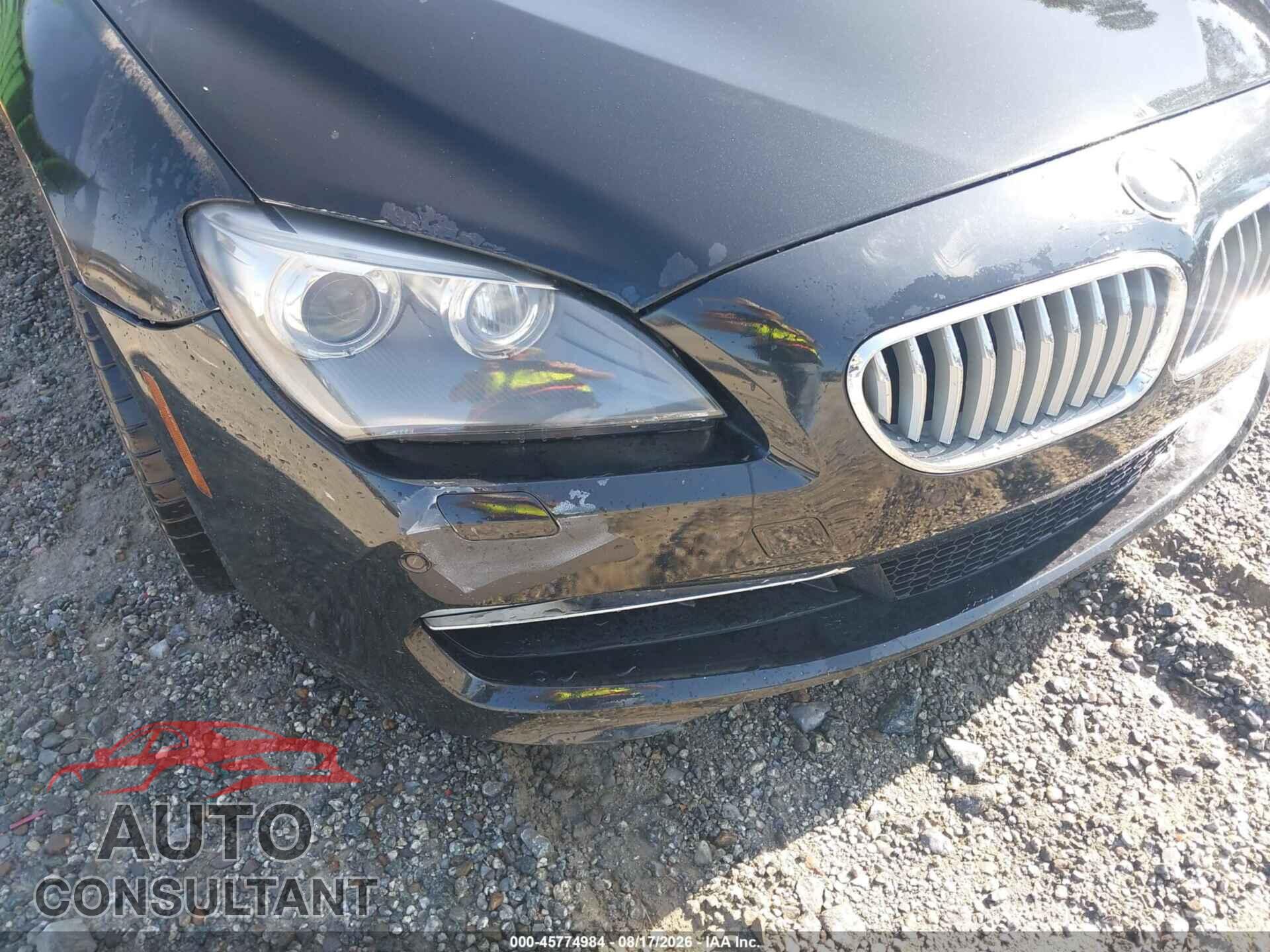 BMW 650I 2012 - WBALX3C59CDV77864