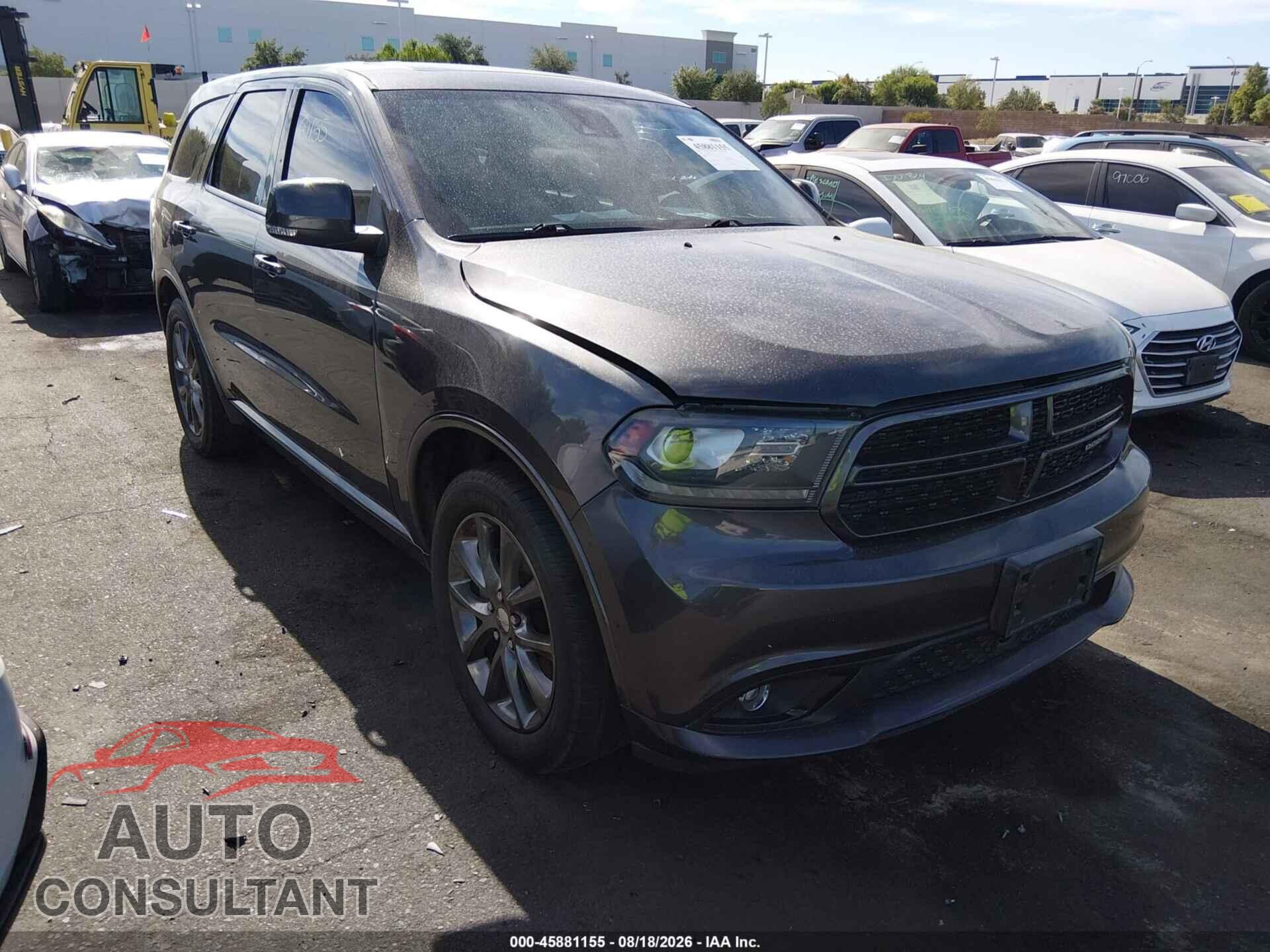 DODGE DURANGO 2014 - 1C4SDJCT6EC503627