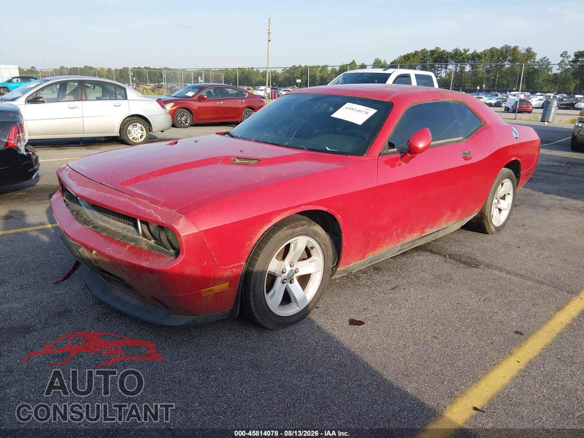 DODGE CHALLENGER 2013 - 2C3CDYAG8DH549009