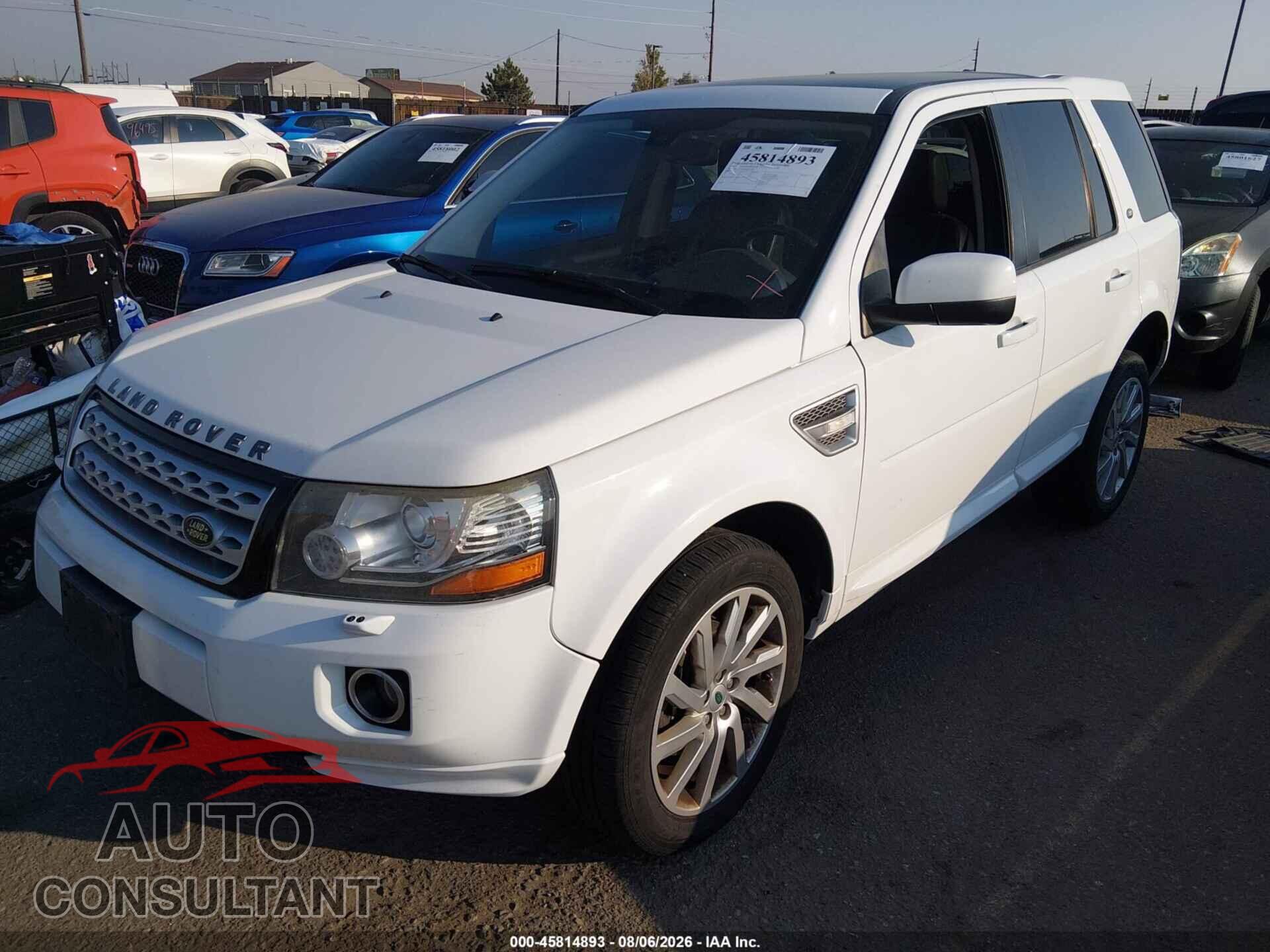 LAND ROVER LR2 2013 - SALFT2BG2DH371684