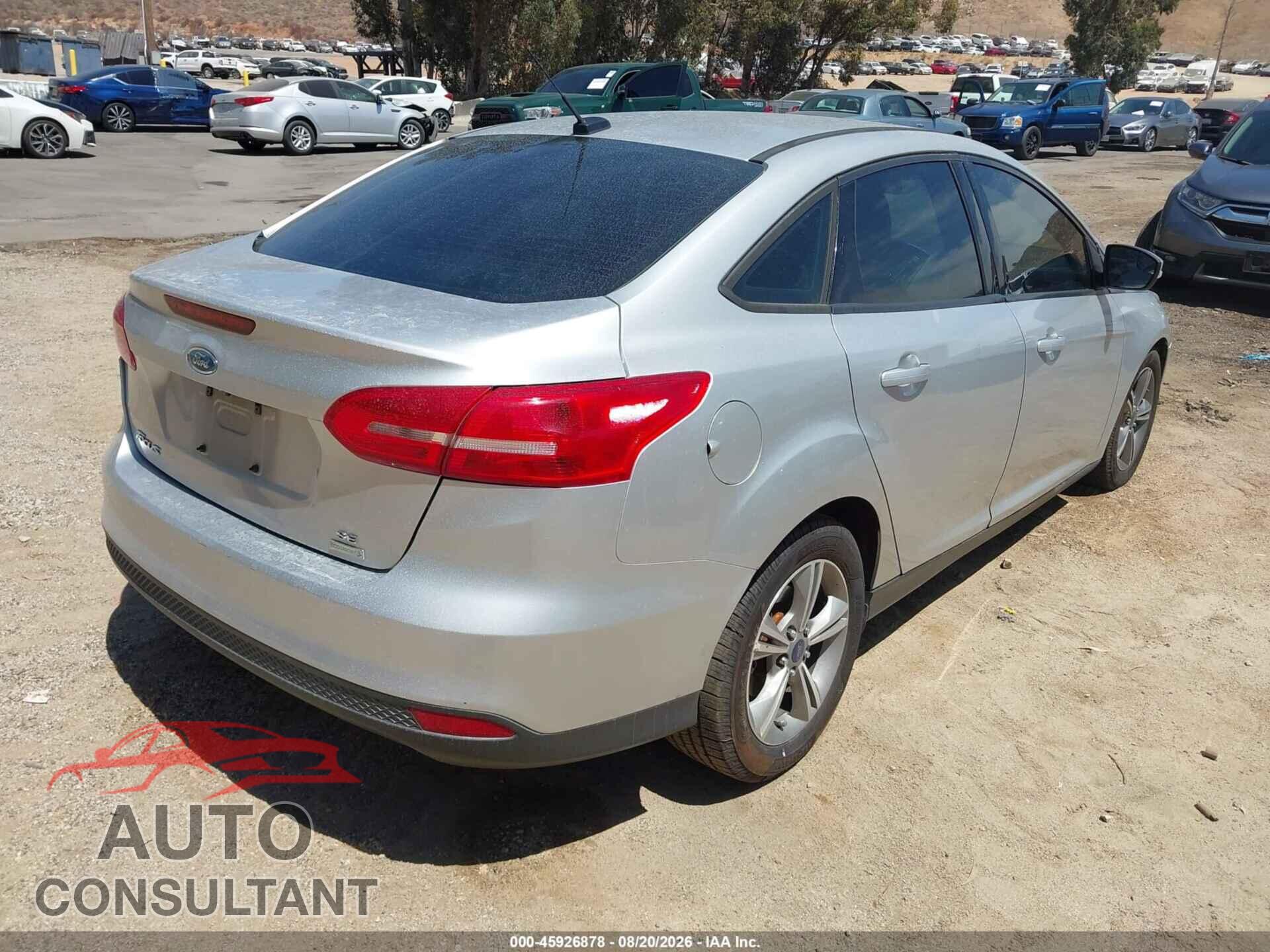 FORD FOCUS 2017 - 1FADP3FE1HL235878
