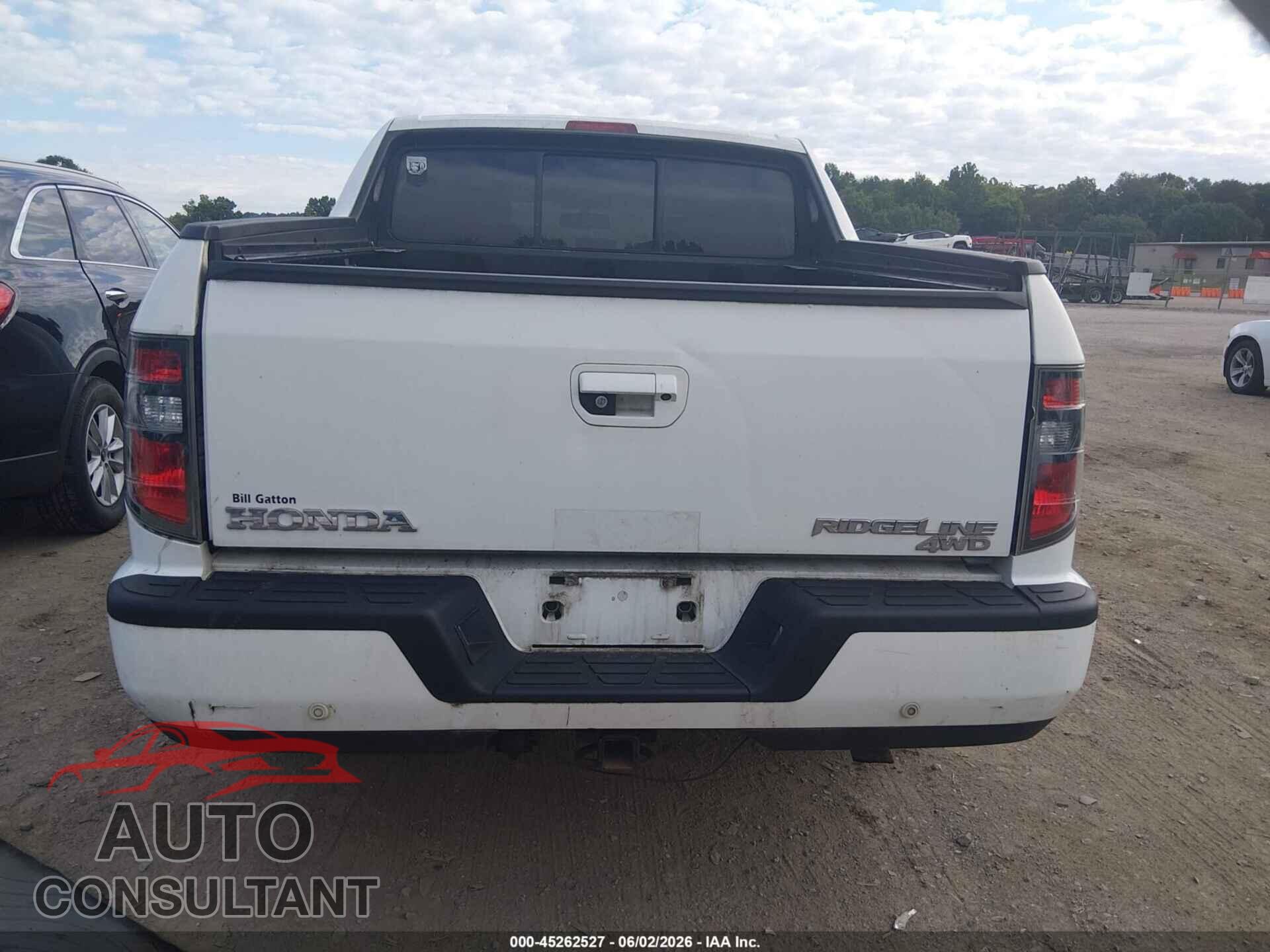 HONDA RIDGELINE 2013 - 5FPYK1F54DB011653