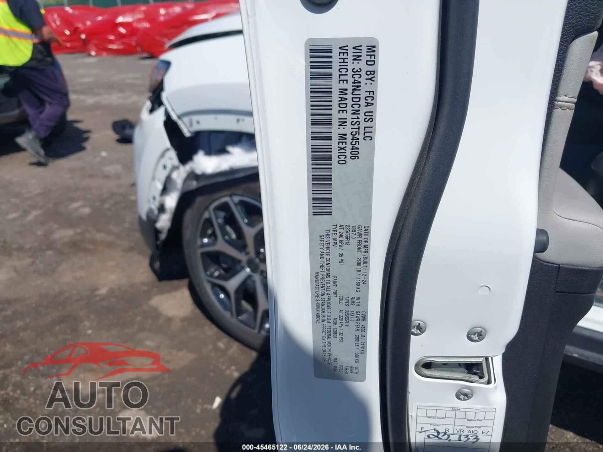 JEEP COMPASS 2025 - 3C4NJDCN1ST545406