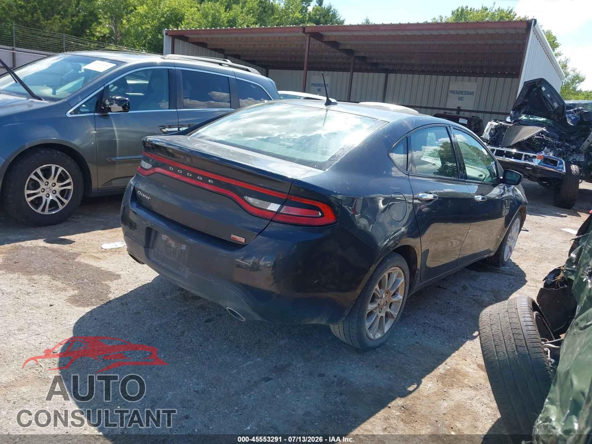 DODGE DART 2013 - 1C3CDFCH1DD199441