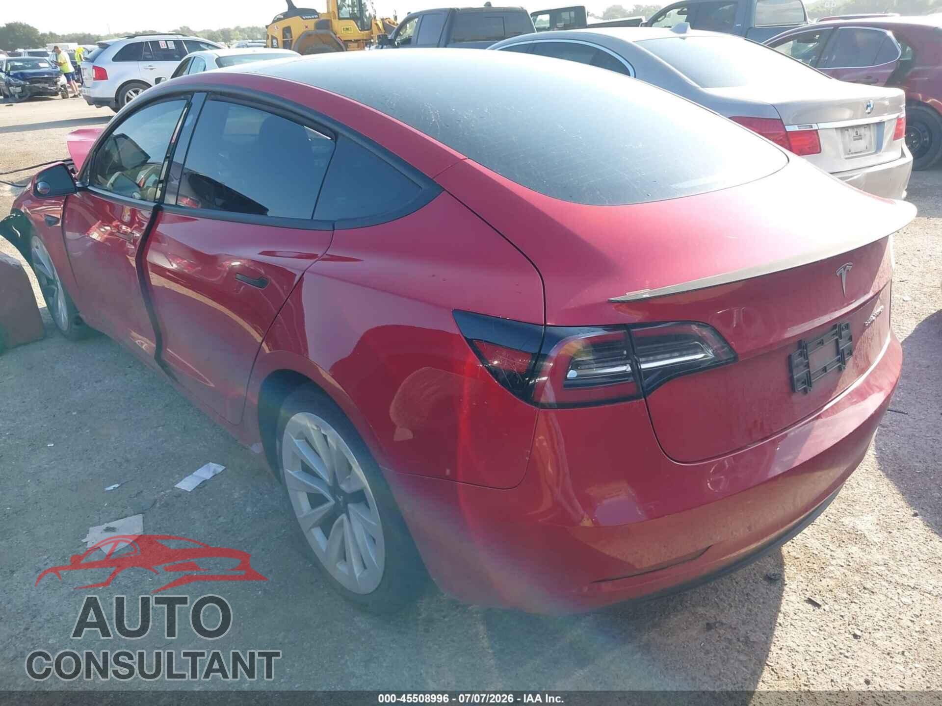 TESLA MODEL 3 2021 - 5YJ3E1EA5MF998448
