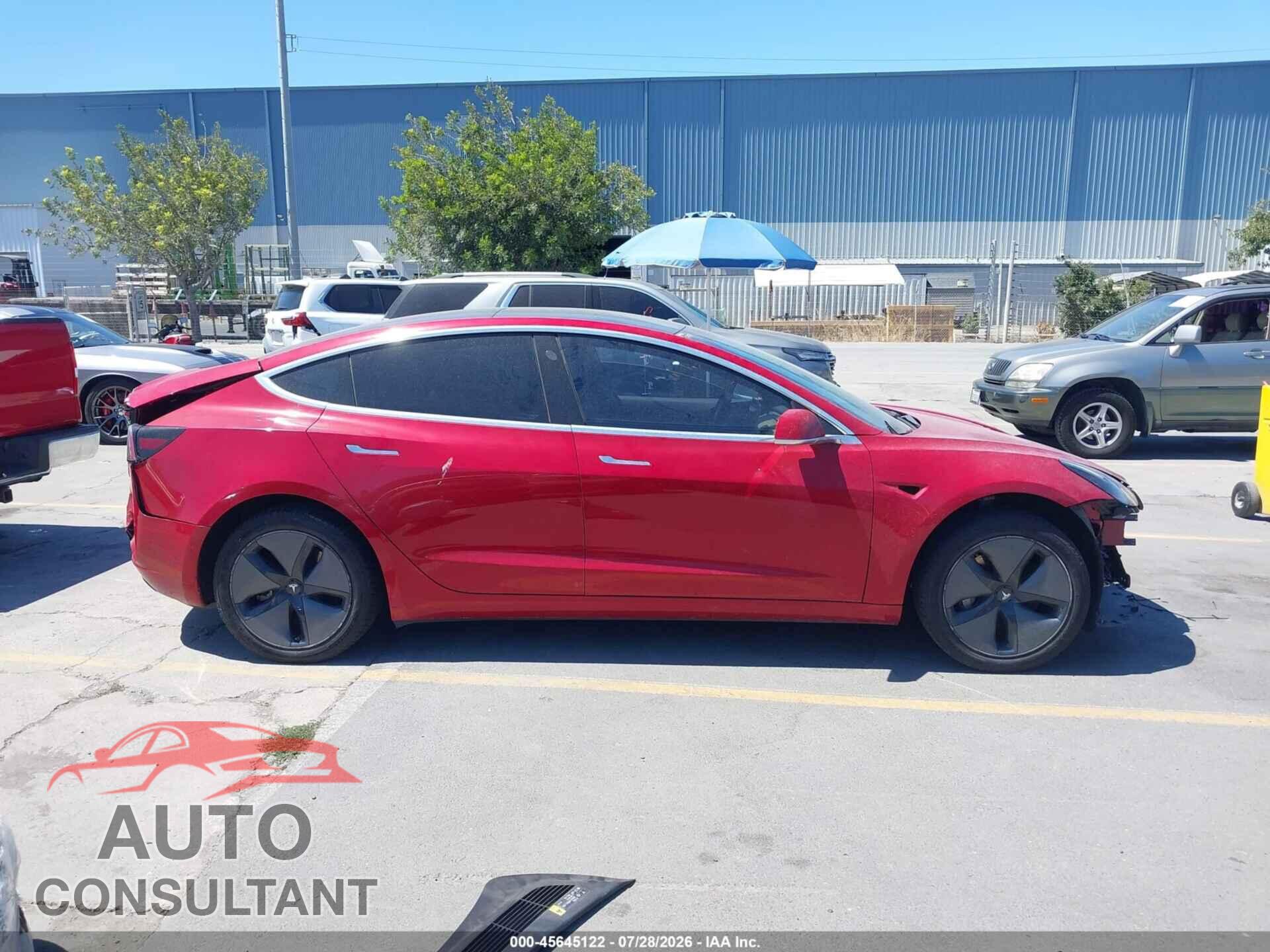 TESLA MODEL 3 2018 - 5YJ3E1EA0JF002968