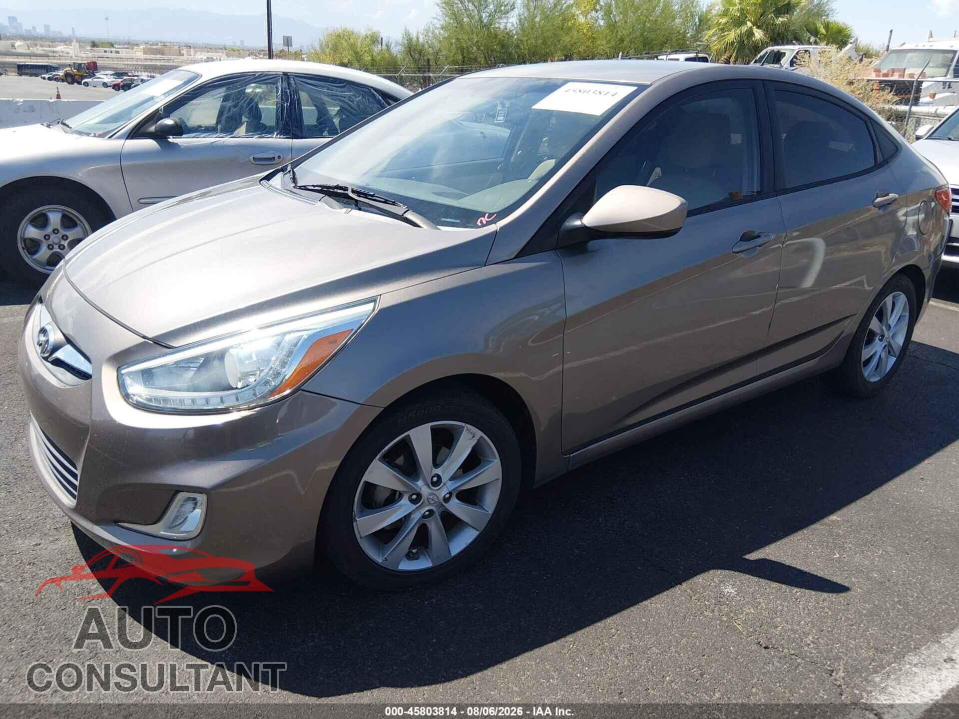 HYUNDAI ACCENT 2014 - KMHCU4AEXEU746910