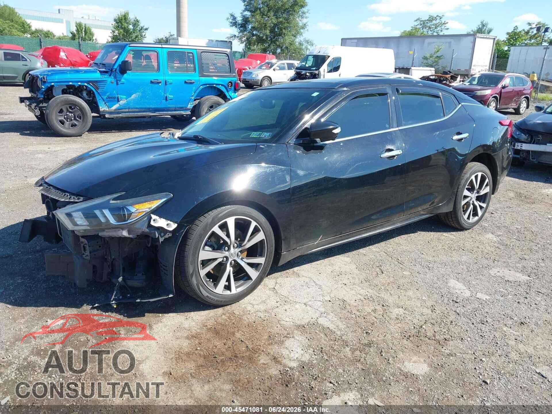 NISSAN MAXIMA 2017 - 1N4AA6AP1HC374858