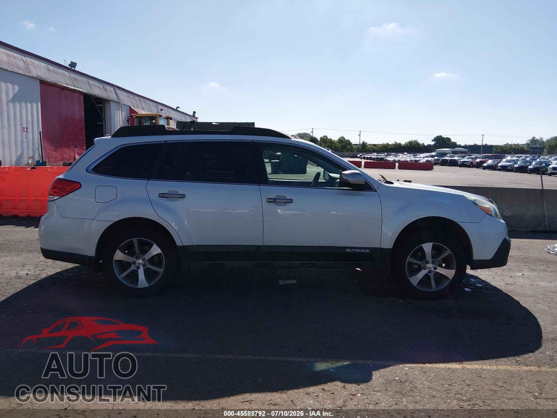 SUBARU OUTBACK 2013 - 4S4BRCSC4D3287950