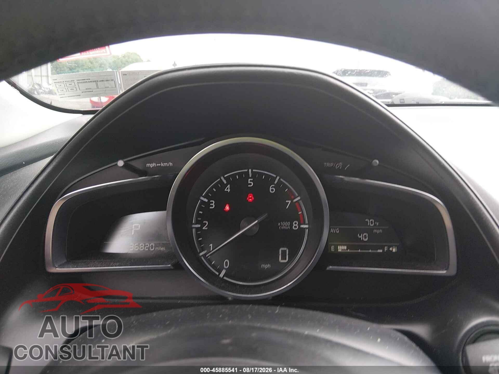 MAZDA CX-3 2019 - JM1DKFD77K0406866