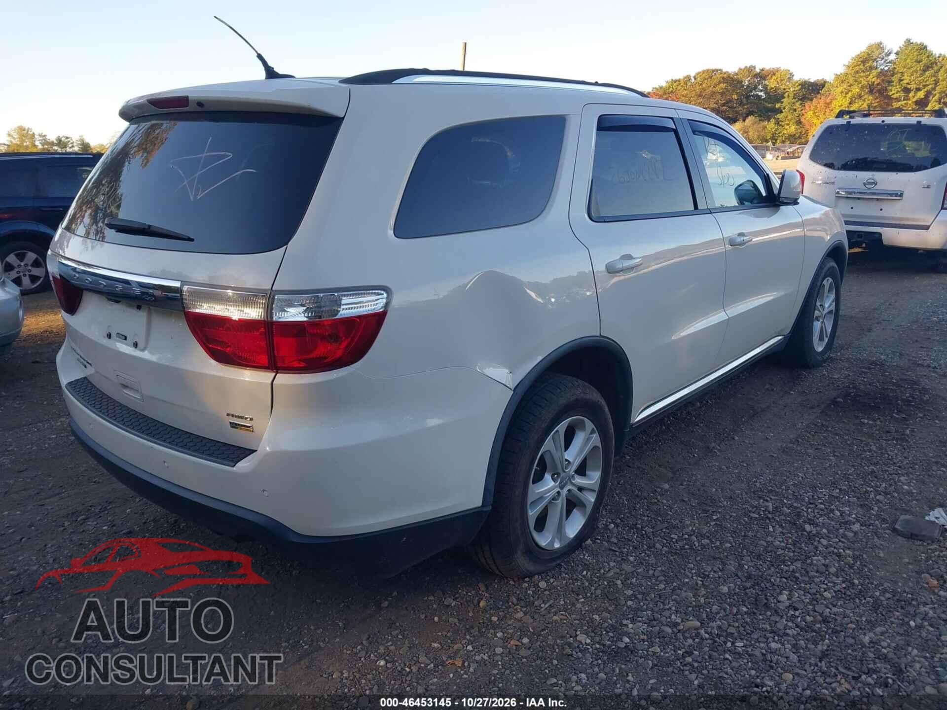 DODGE DURANGO 2012 - 1C4RDJDG0CC158804
