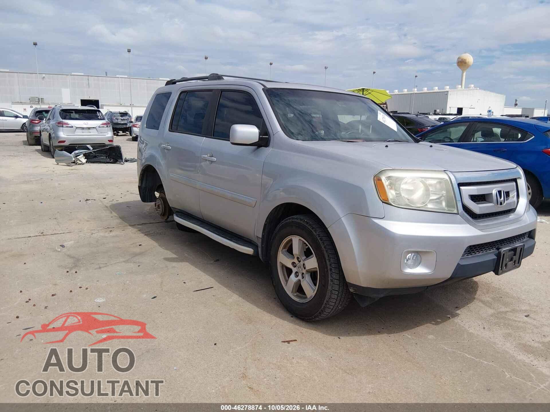 HONDA PILOT 2011 - 5FNYF3H67BB015188