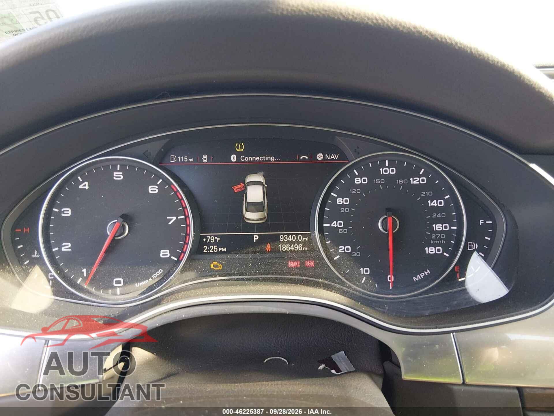 AUDI A6 2012 - WAUDFAFC3CN122718