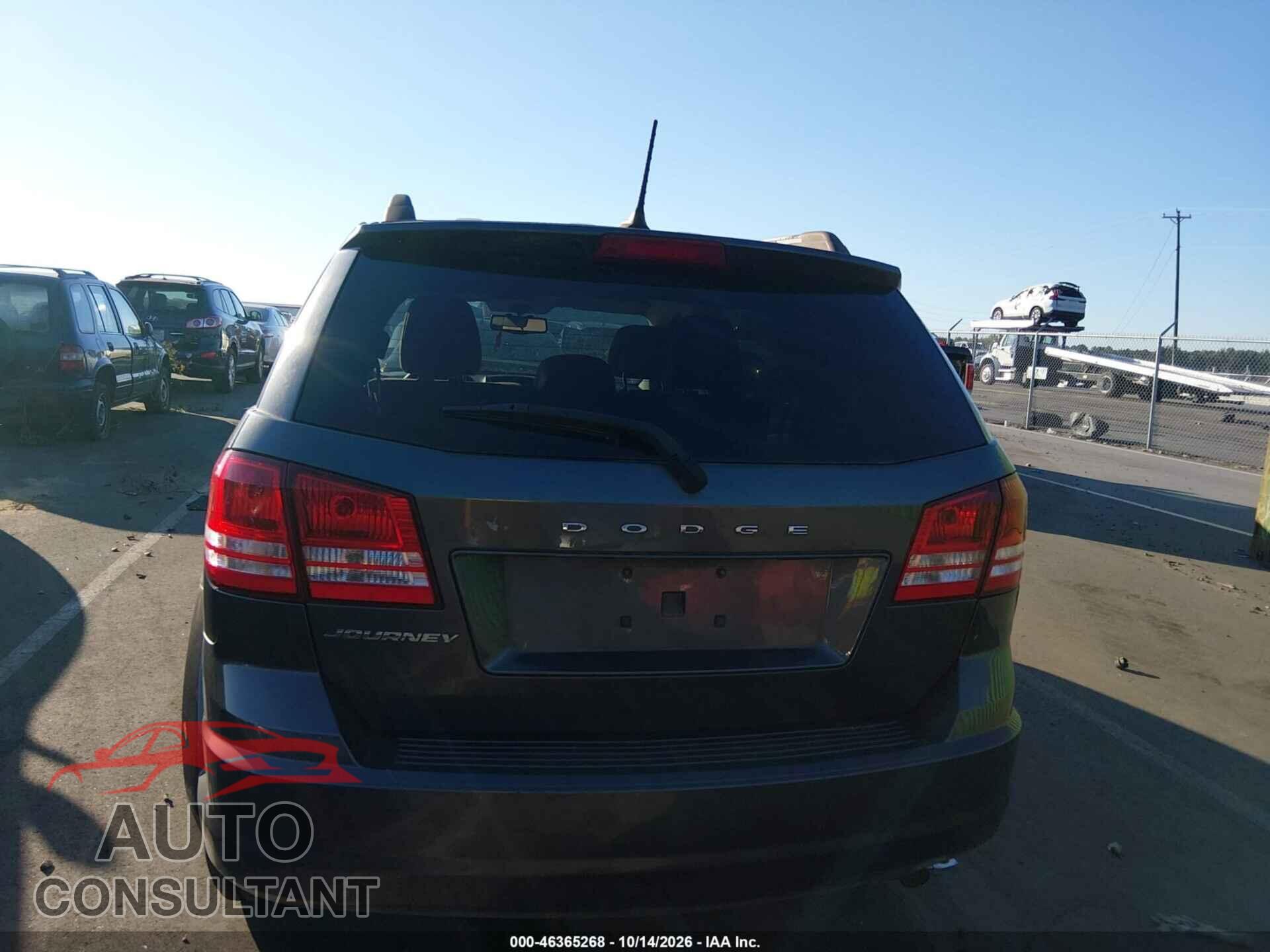 DODGE JOURNEY 2017 - 3C4PDCAB6HT670252