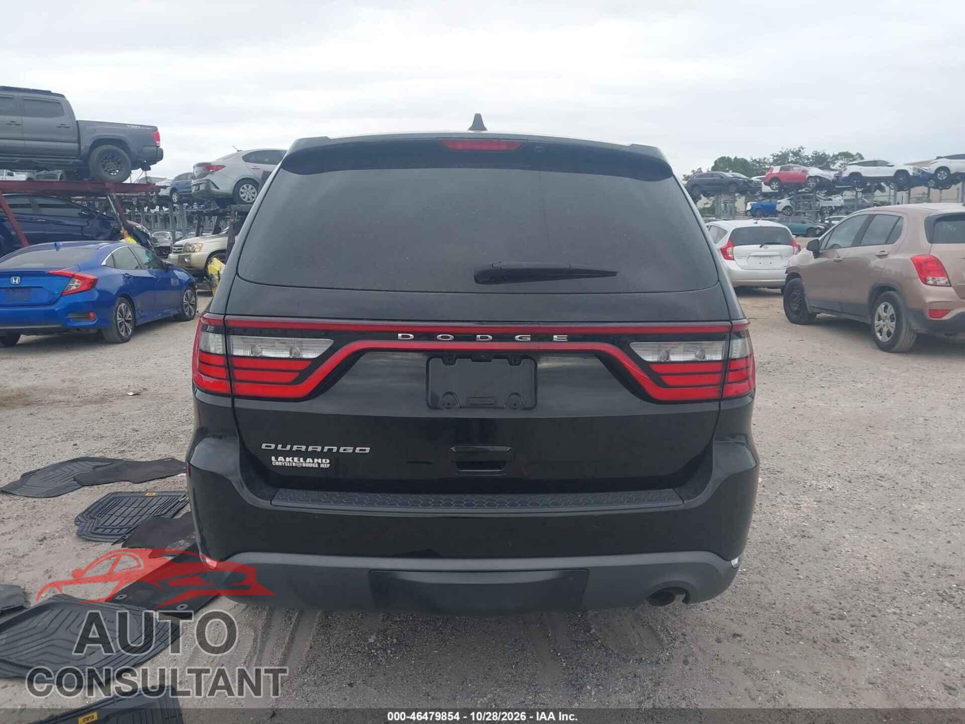 DODGE DURANGO 2019 - 1C4RDHAG6KC604773
