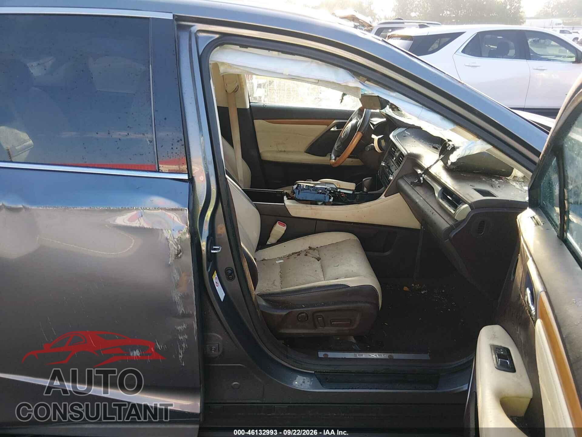 LEXUS RX 350 2017 - 2T2ZZMCA2HC054423