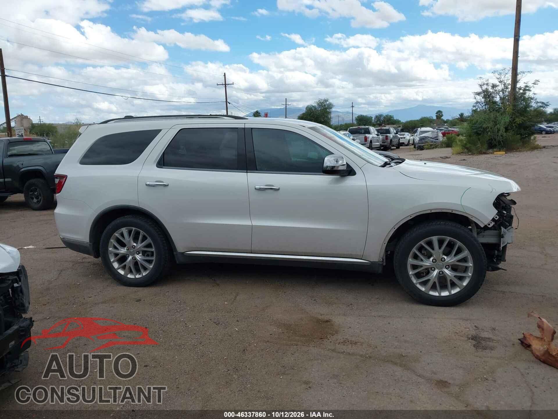 DODGE DURANGO 2017 - 1C4RDHAG0HC615082