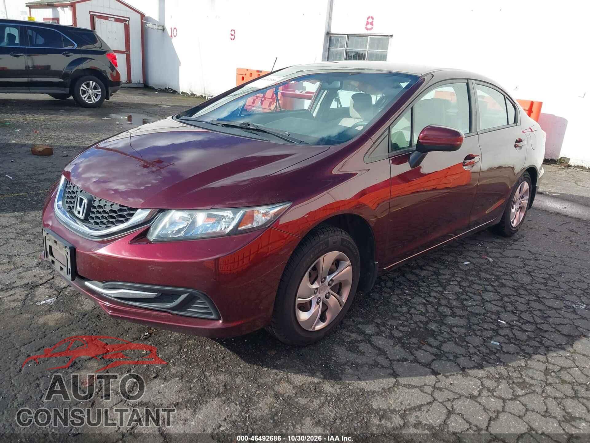 HONDA CIVIC 2014 - 19XFB2F5XEE244904