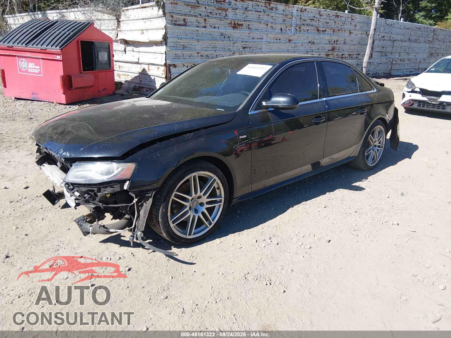 AUDI A4 2011 - WAUKFAFL3BN048321