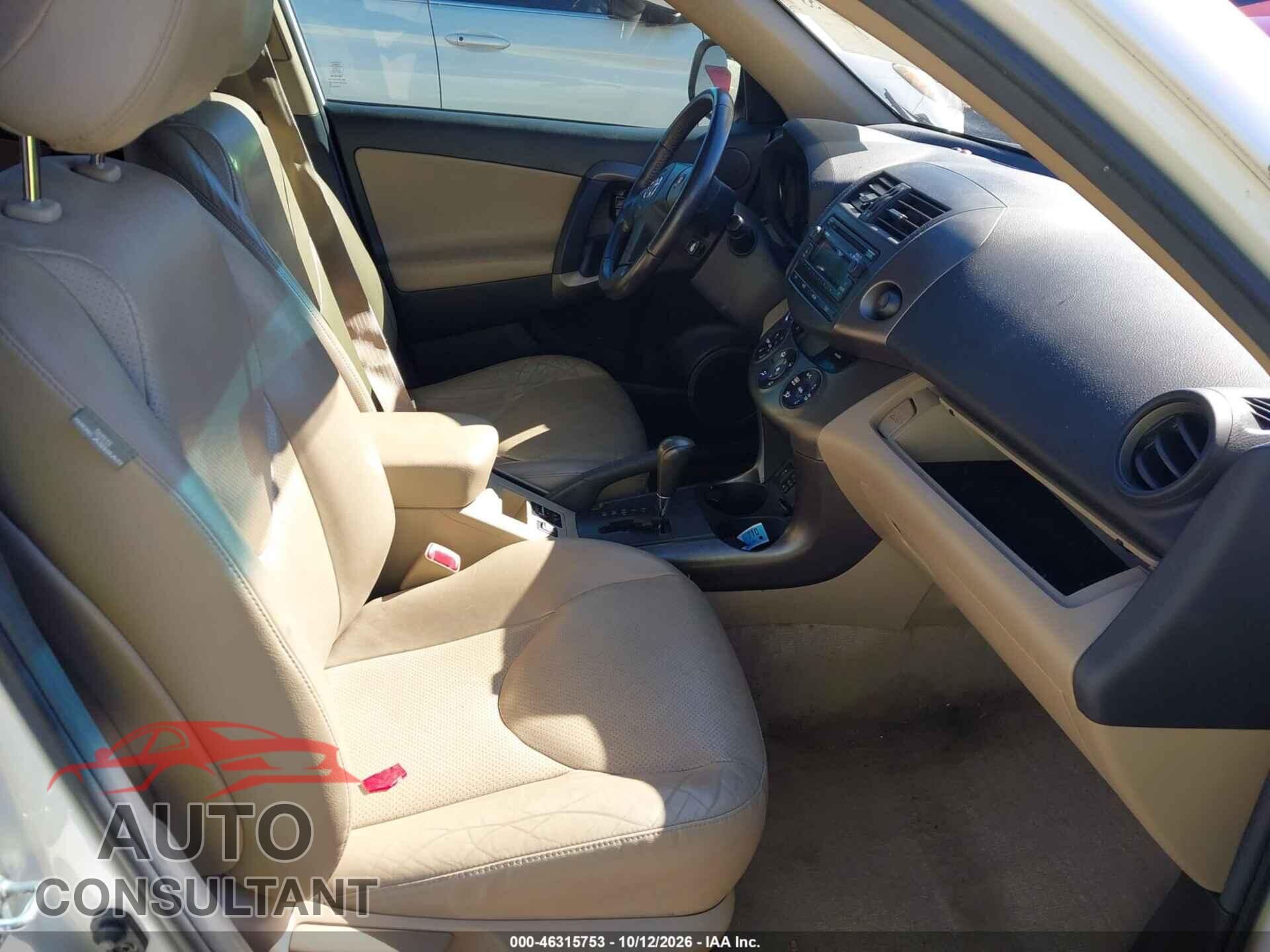 TOYOTA RAV4 2012 - 2T3DF4DV2CW270036