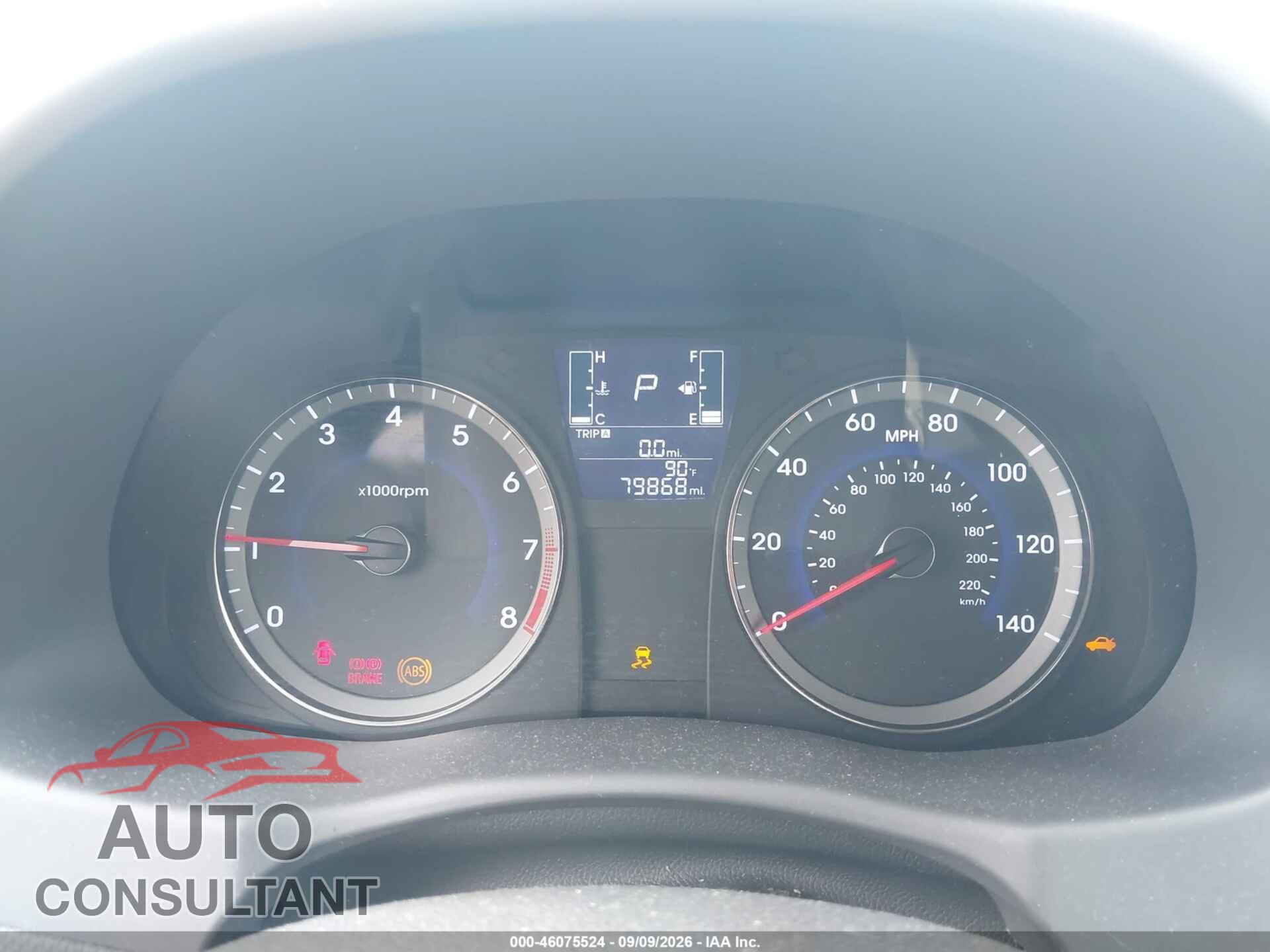 HYUNDAI ACCENT 2016 - KMHCT4AE1GU007737