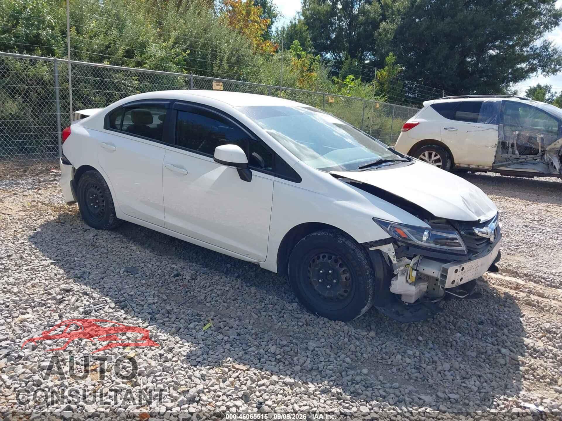 HONDA CIVIC 2012 - 19XFB2F55CE095931