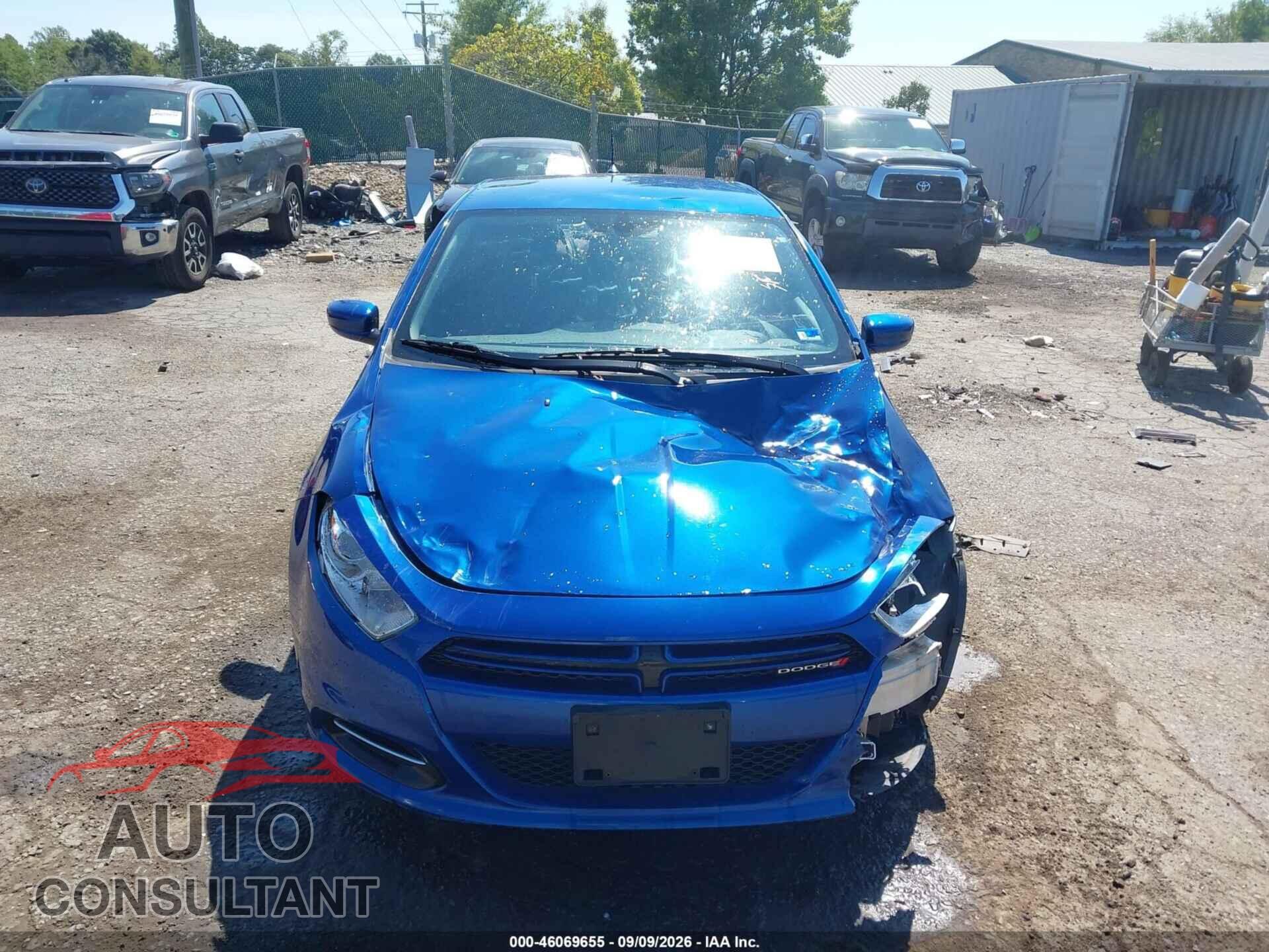 DODGE DART 2014 - 1C3CDFAA4ED700359