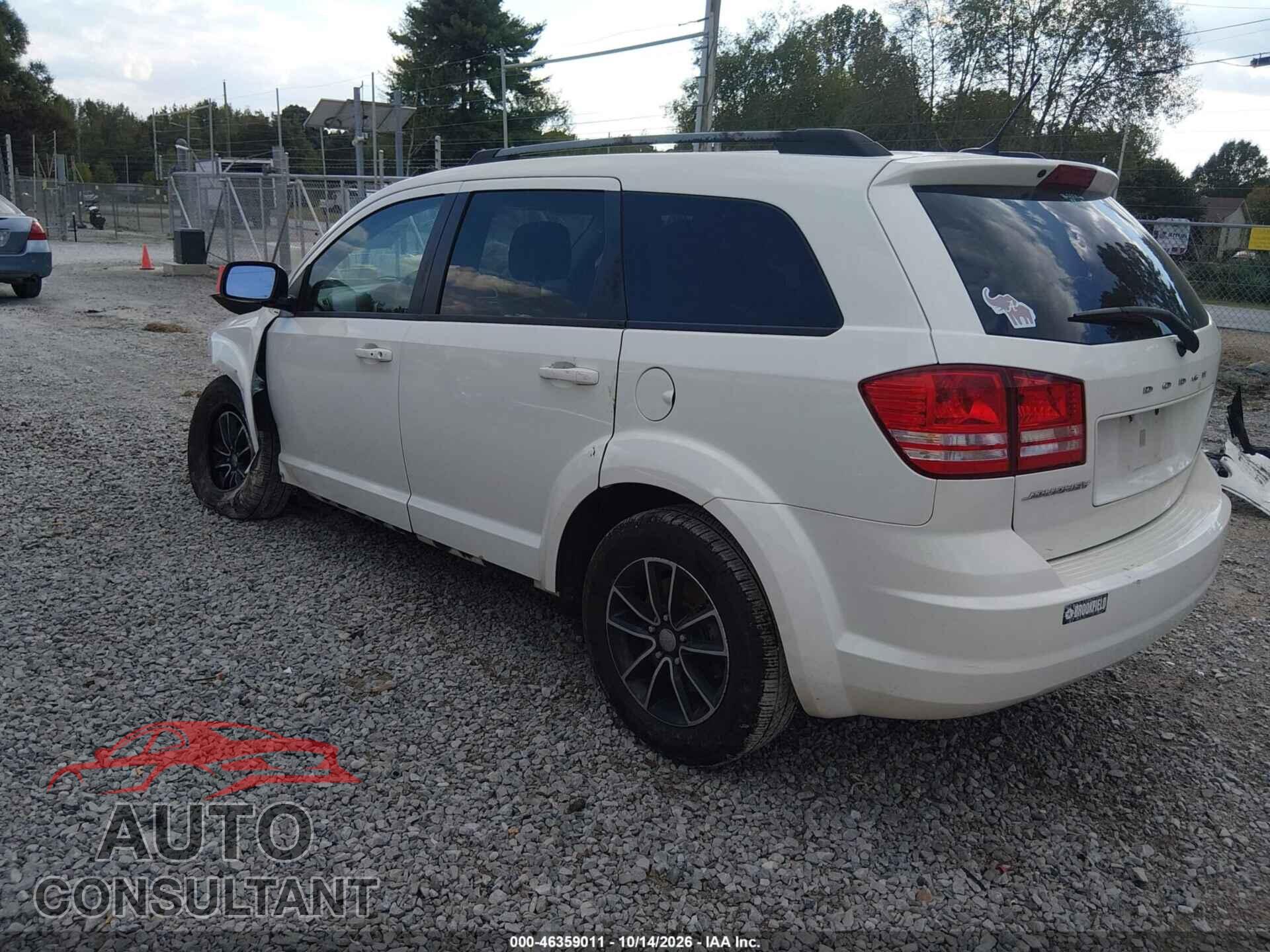 DODGE JOURNEY 2017 - 3C4PDCAB0HT710034