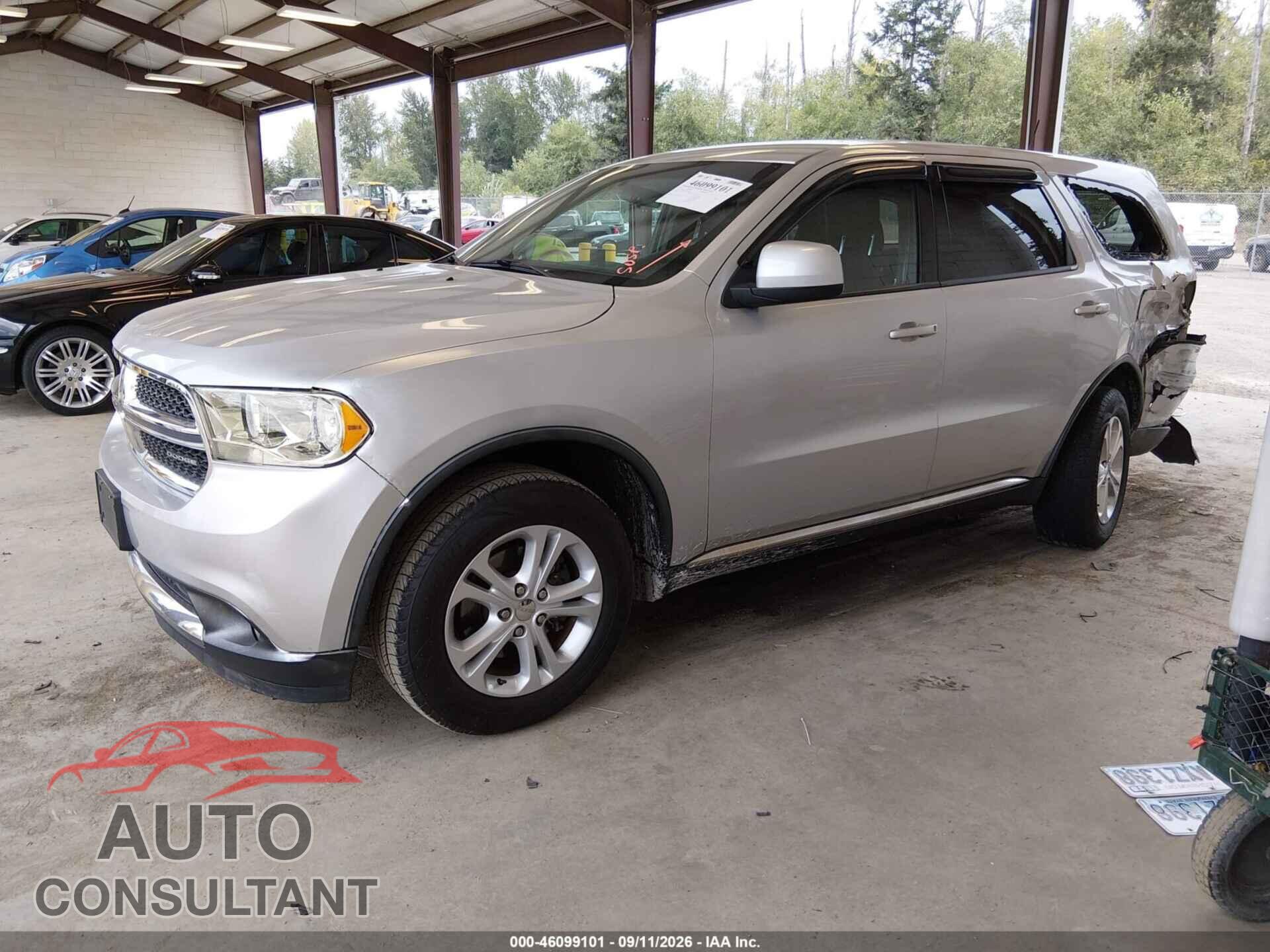 DODGE DURANGO 2011 - 1D4RD2GG8BC634493