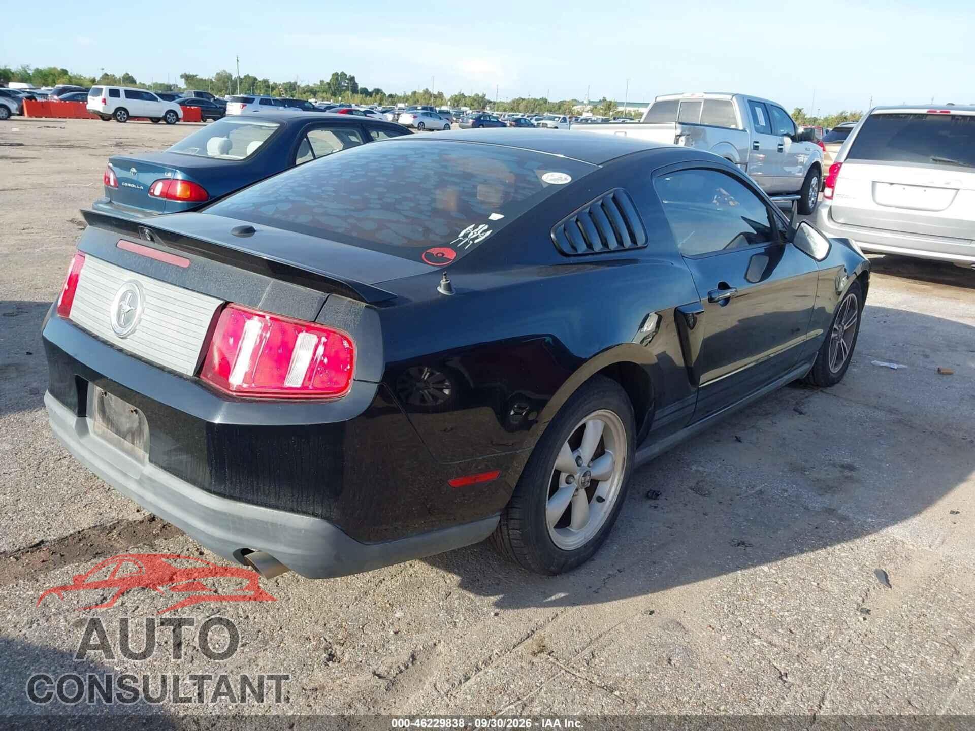 FORD MUSTANG 2010 - 1ZVBP8AN4A5166326