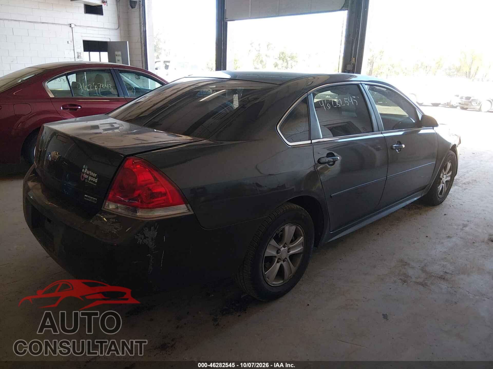 CHEVROLET IMPALA 2012 - 2G1WF5E36C1240065