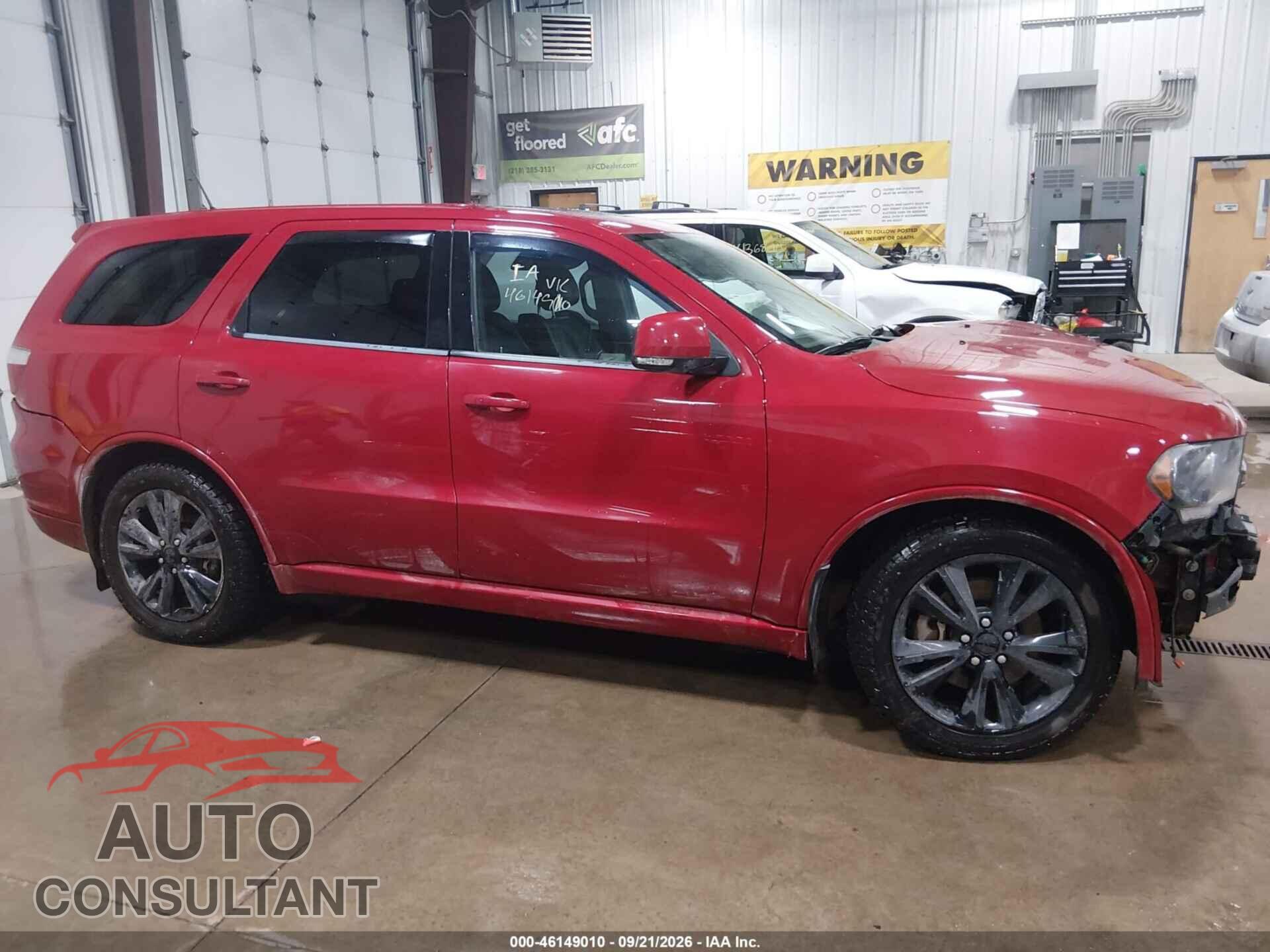 DODGE DURANGO 2013 - 1C4SDJCT1DC661761