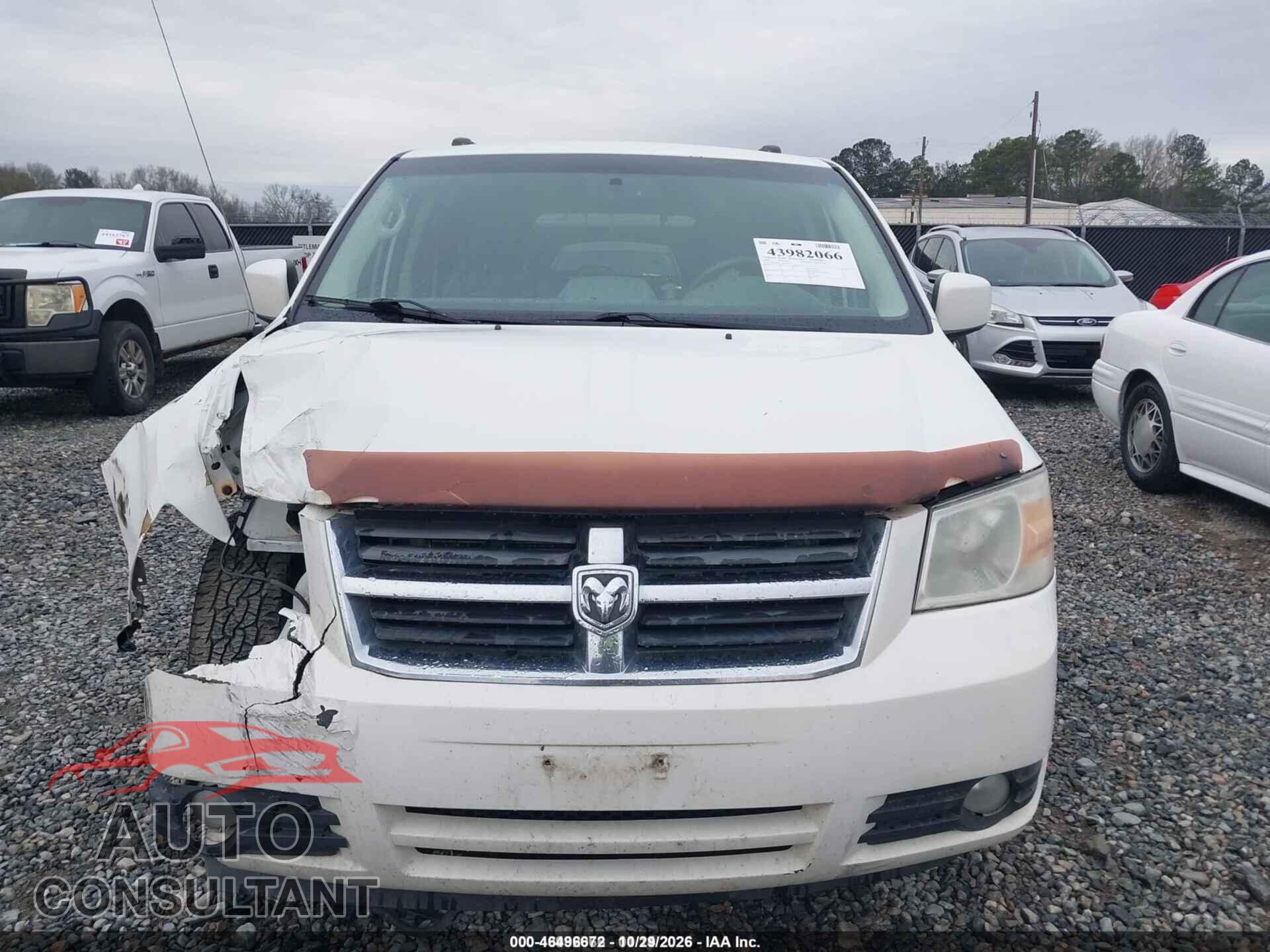 DODGE GRAND CARAVAN 2010 - 2D4RN4DX9AR233313