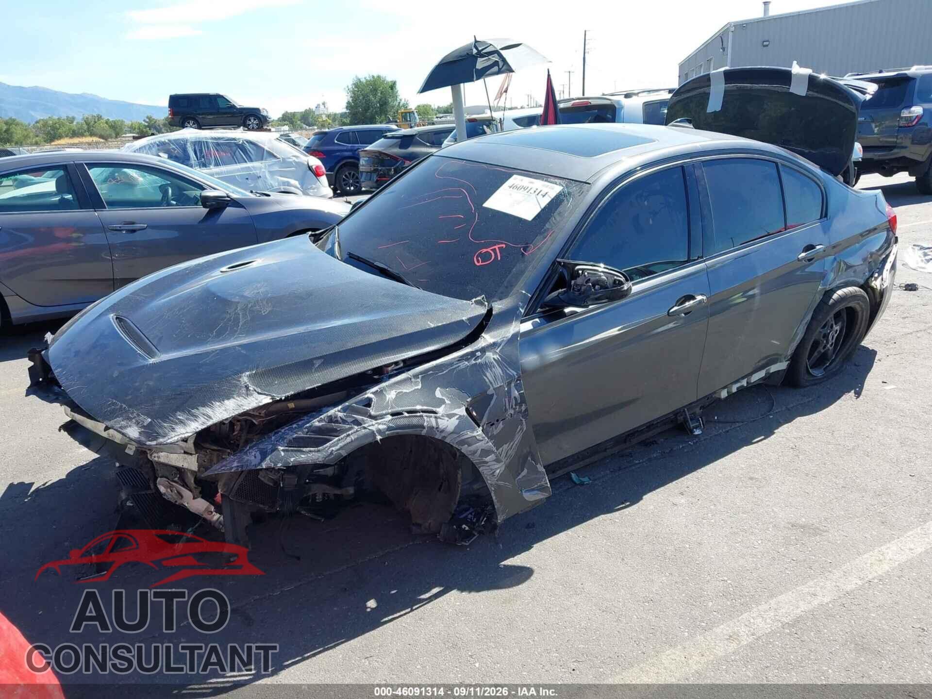 BMW M3 2015 - WBS3C9C54FP804116
