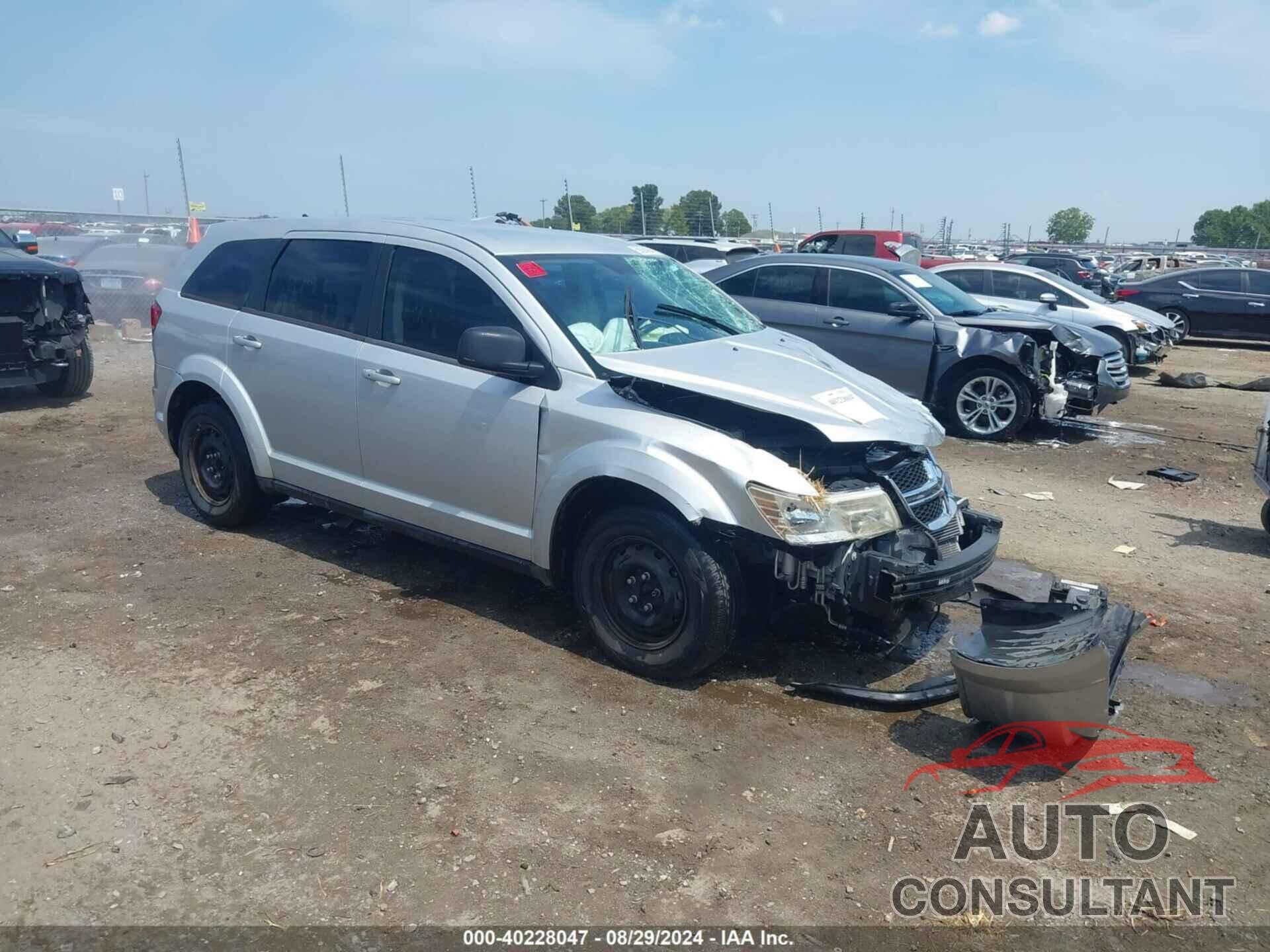 DODGE JOURNEY 2012 - 3C4PDCAB5CT290196