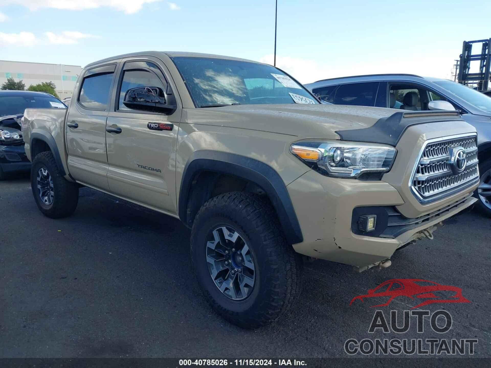 TOYOTA TACOMA 2017 - 3TMCZ5AN6HM073649