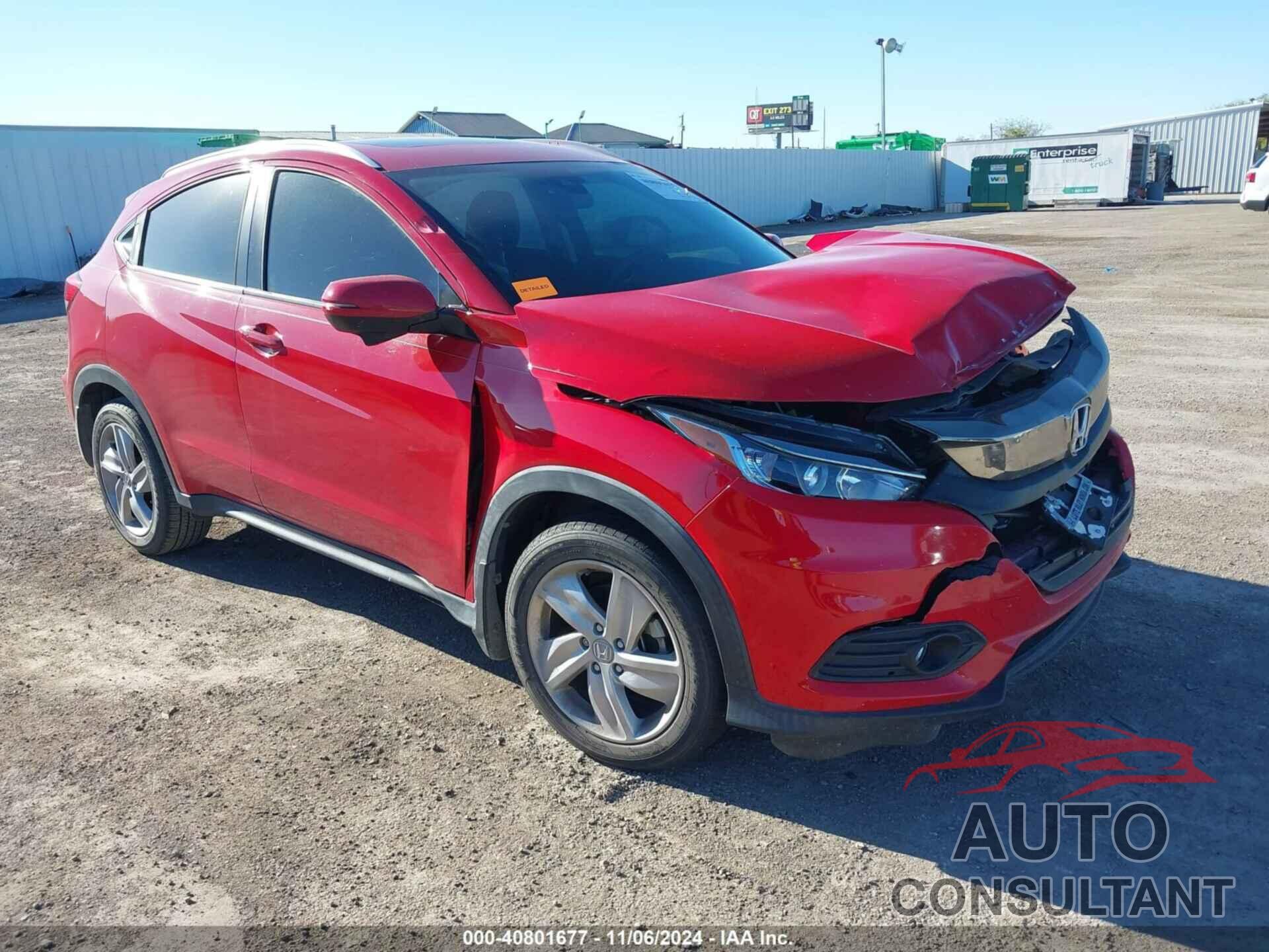 HONDA HR-V 2019 - 3CZRU5H50KM716058