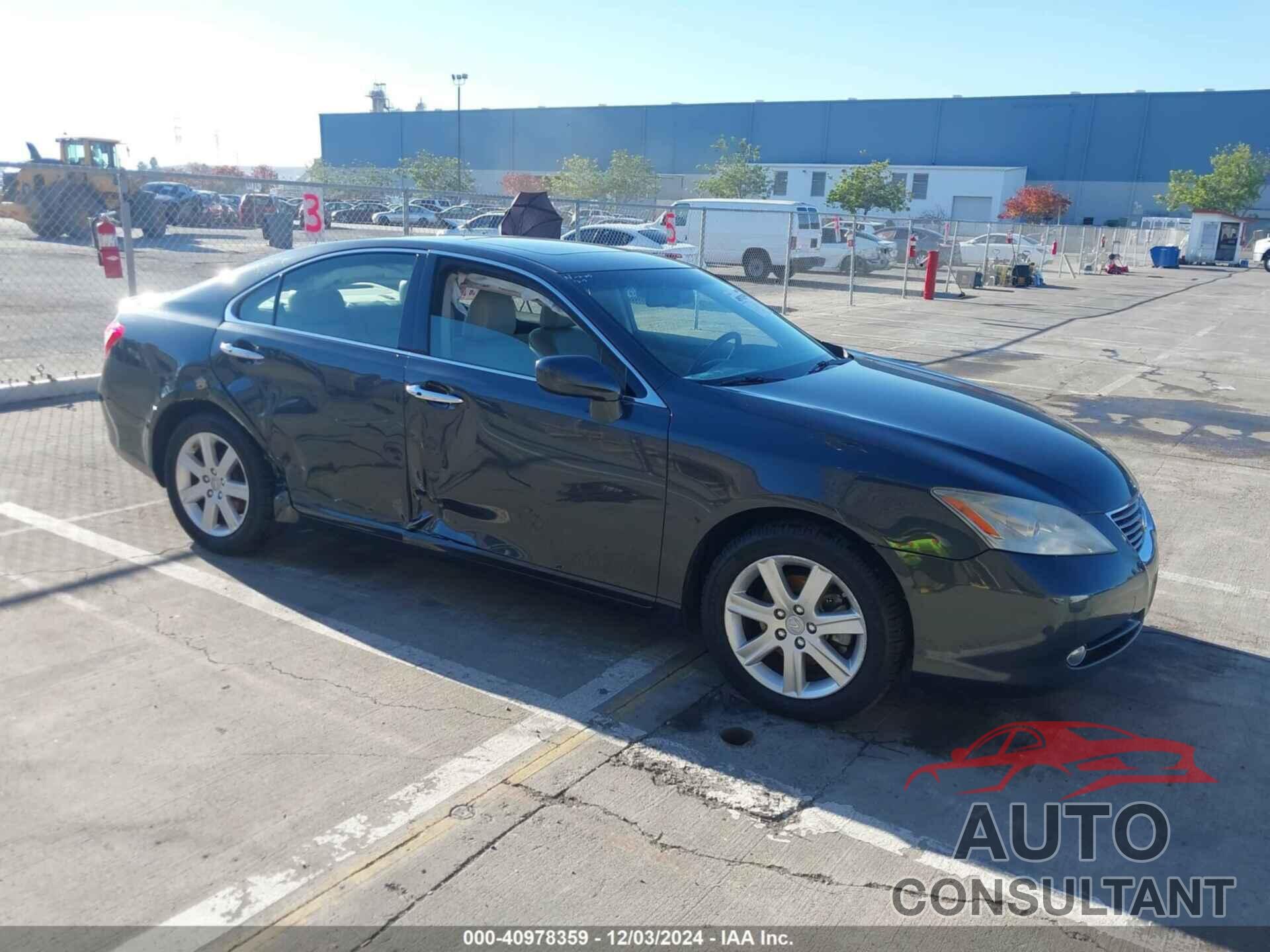 LEXUS ES 350 2009 - JTHBJ46G492289725