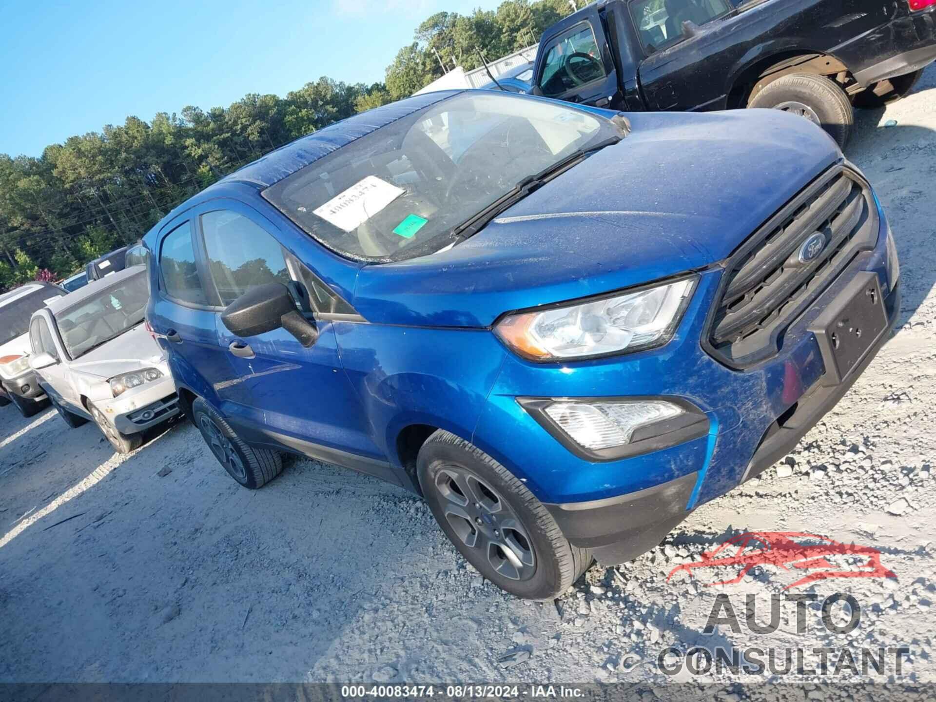 FORD ECOSPORT 2020 - MAJ3S2FE0LC318005