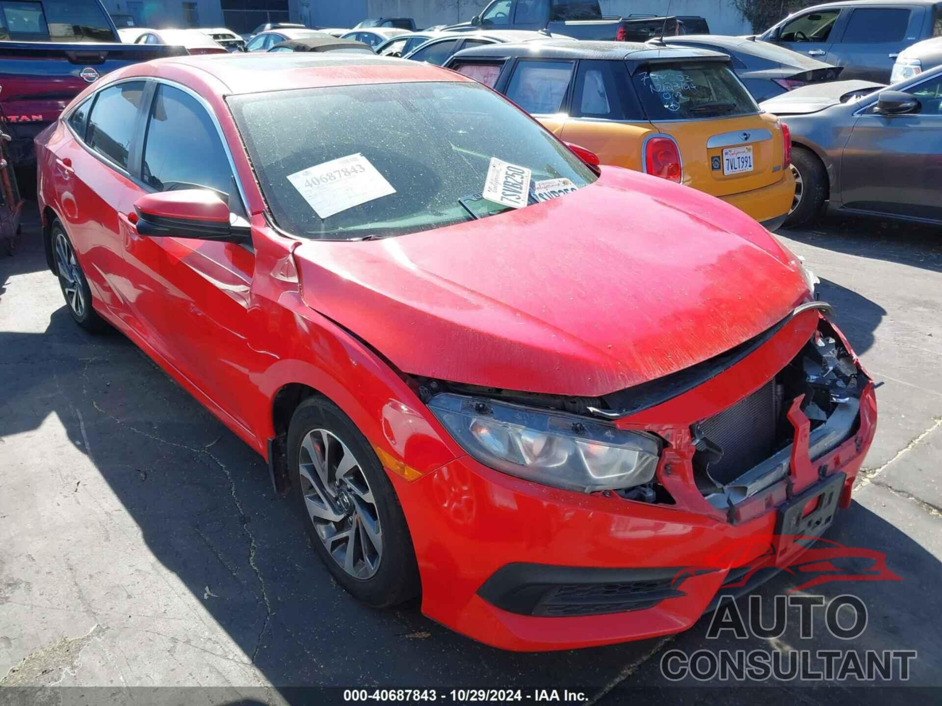 HONDA CIVIC 2016 - 2HGFC2F70GH502483