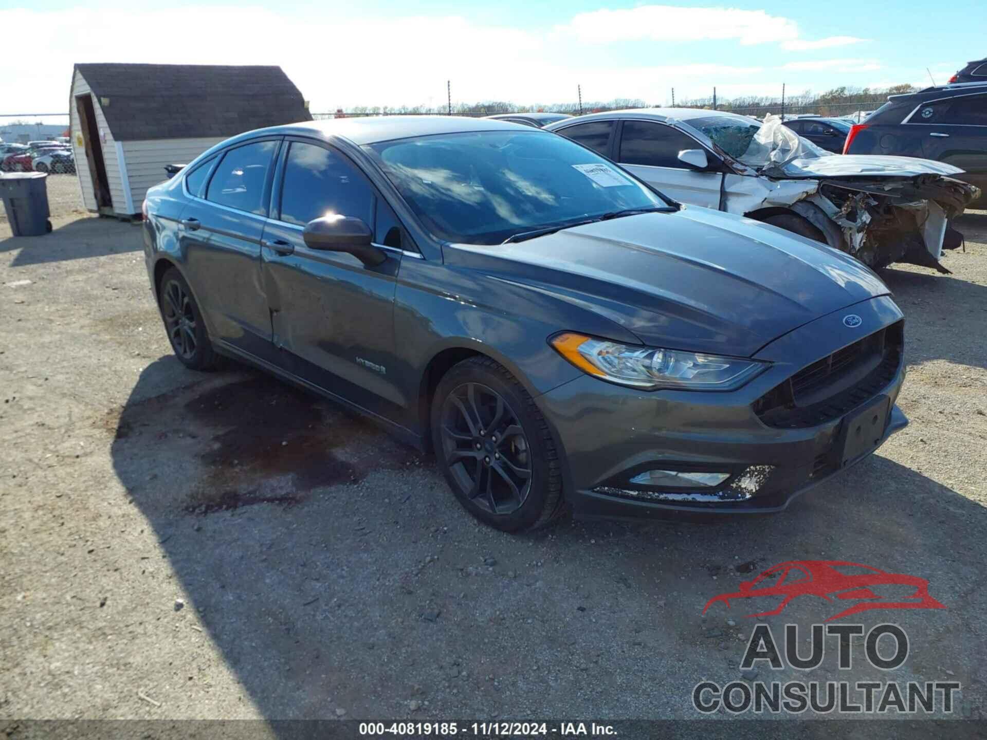 FORD FUSION HYBRID 2018 - 3FA6P0LU6JR238902