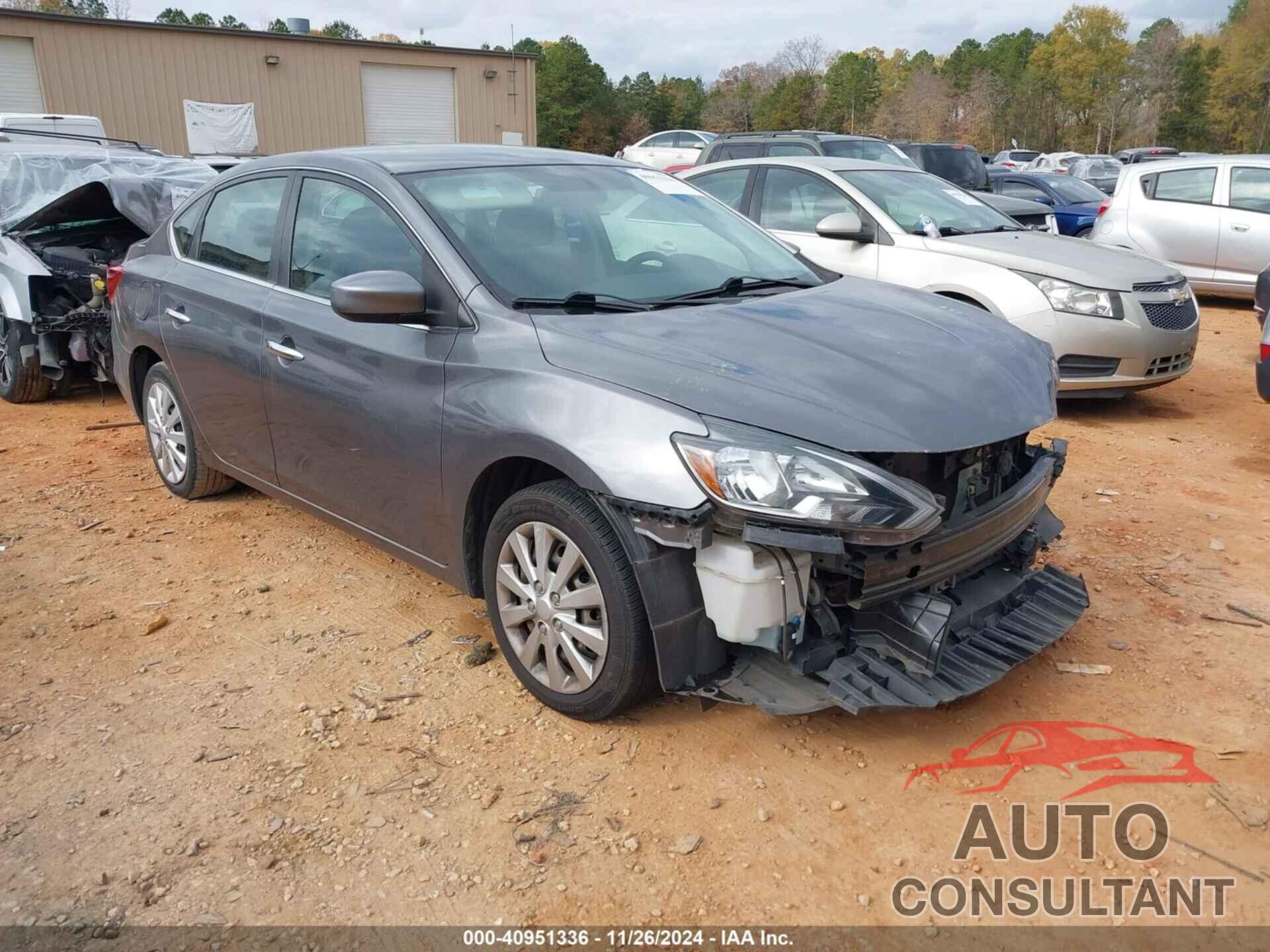 NISSAN SENTRA 2019 - 3N1AB7AP7KY409174