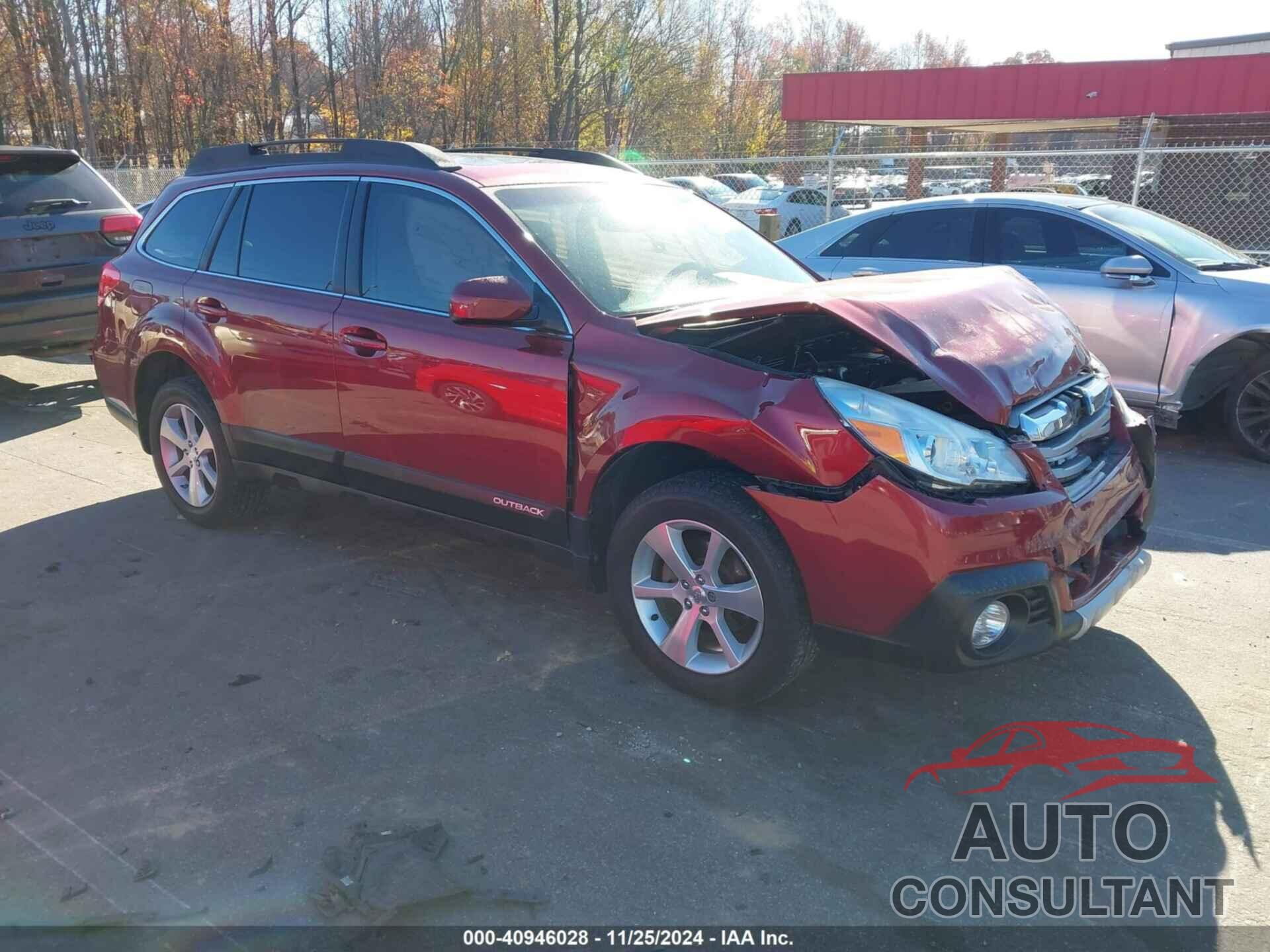 SUBARU OUTBACK 2013 - 4S4BRCKCXD3238445